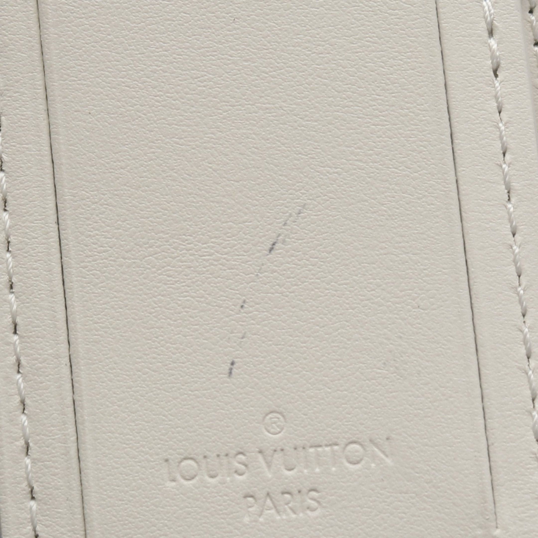 Louis Vuitton Louis Vuitton Sac Plat 24H Monogram Taurillon Shoulder Bag Tote Leather White Size ONE SIZE - 10 Thumbnail