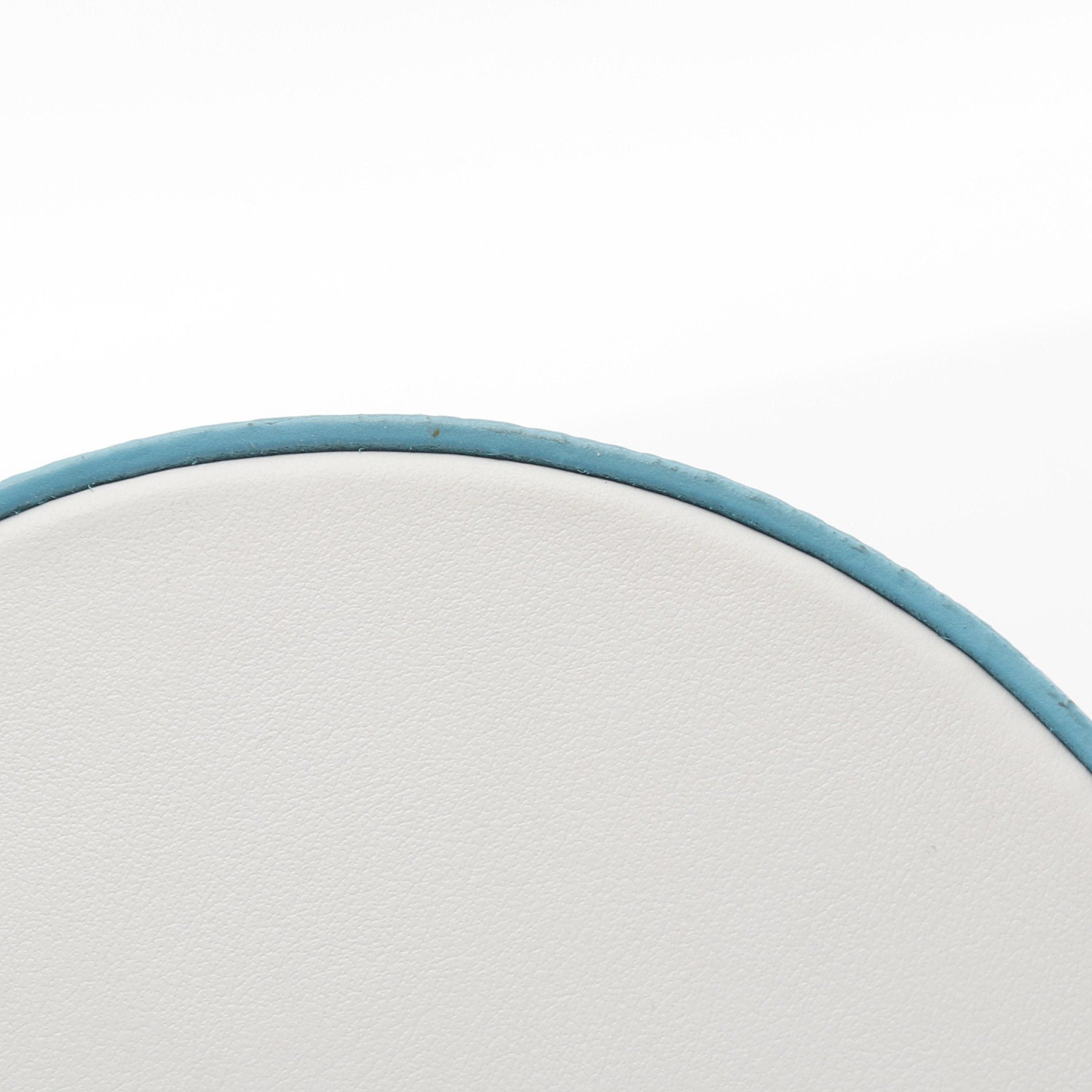 Louis Vuitton Louis Vuitton Paint Can Raccoon Handbag Leather Turquoise Blue White Black Size ONE SIZE - 7 Thumbnail
