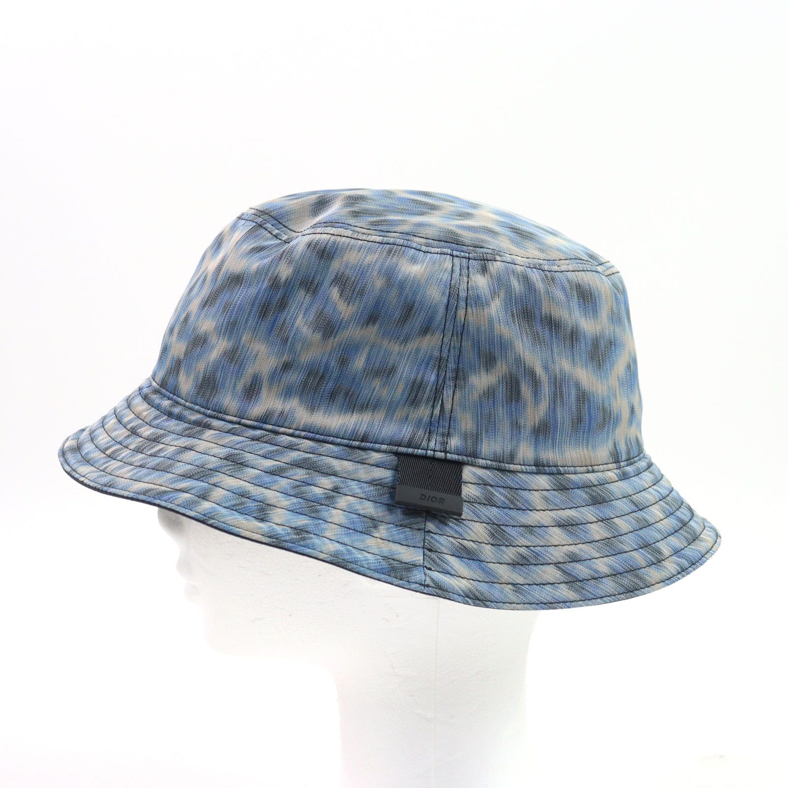 Dior Dior Dior Parley Adriatic print upcycled fabric bucket hat Cotton Hats 293C906D5547 Size ONE SIZE - 3 Thumbnail
