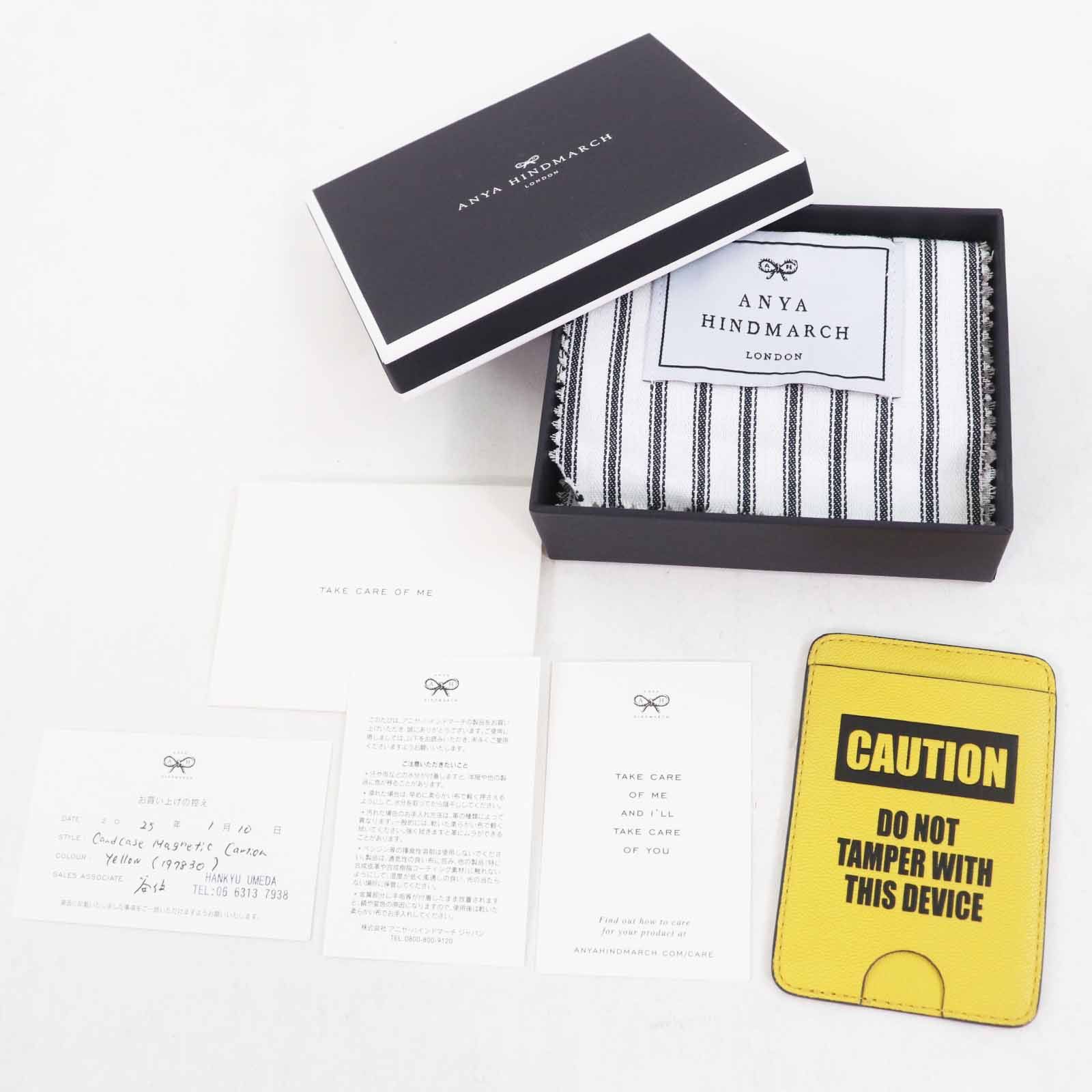 Other Other Anya Hindmarch Card Case Leather Card Case Leather Card Case DUTY FREE for USA Size ONE SIZE - 2 Thumbnail