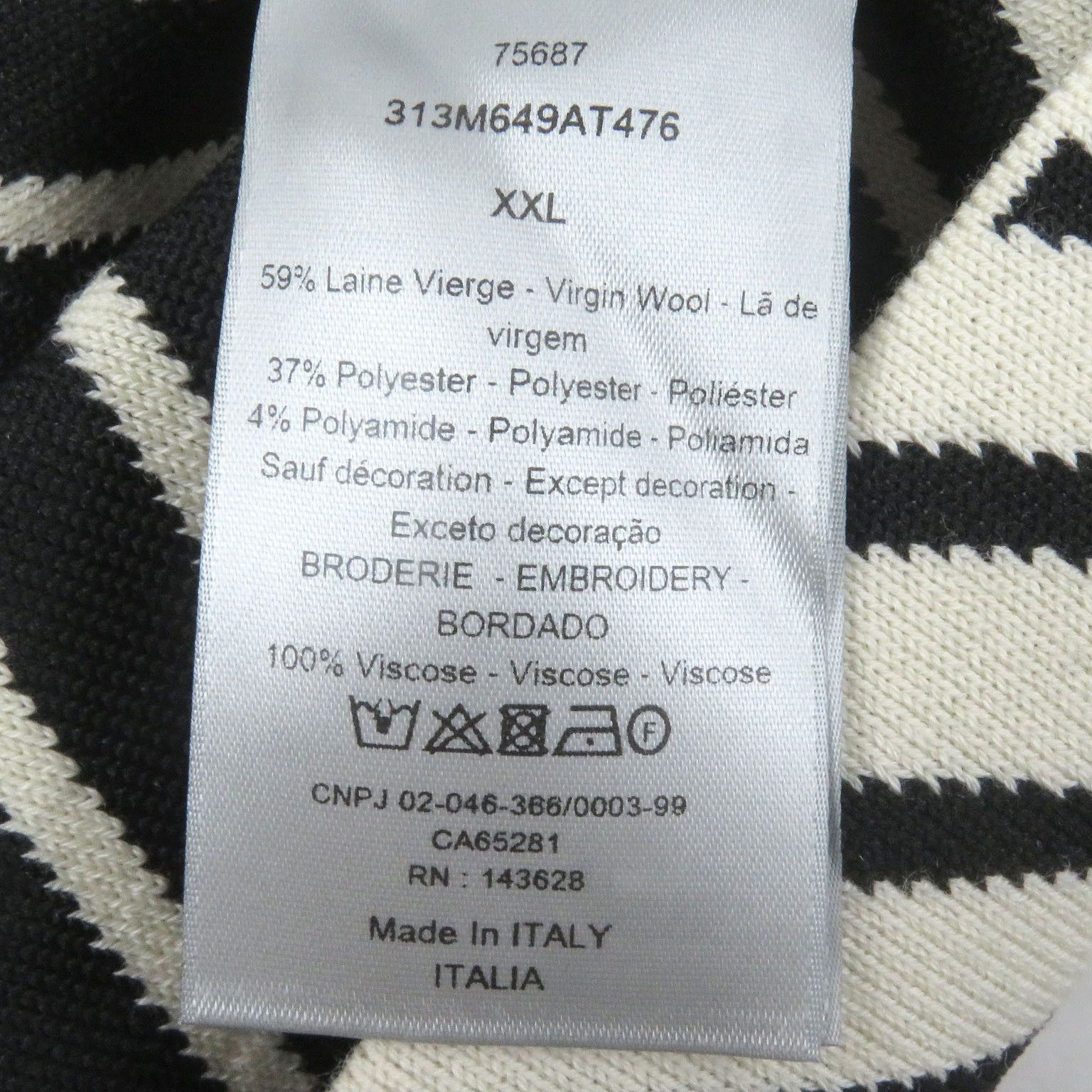 Dior Dior Dior High Color CD Diamond Wool Knit Others Tops 313M649AT476 DUTY FREE for USA Size ONE SIZE - 8 Thumbnail