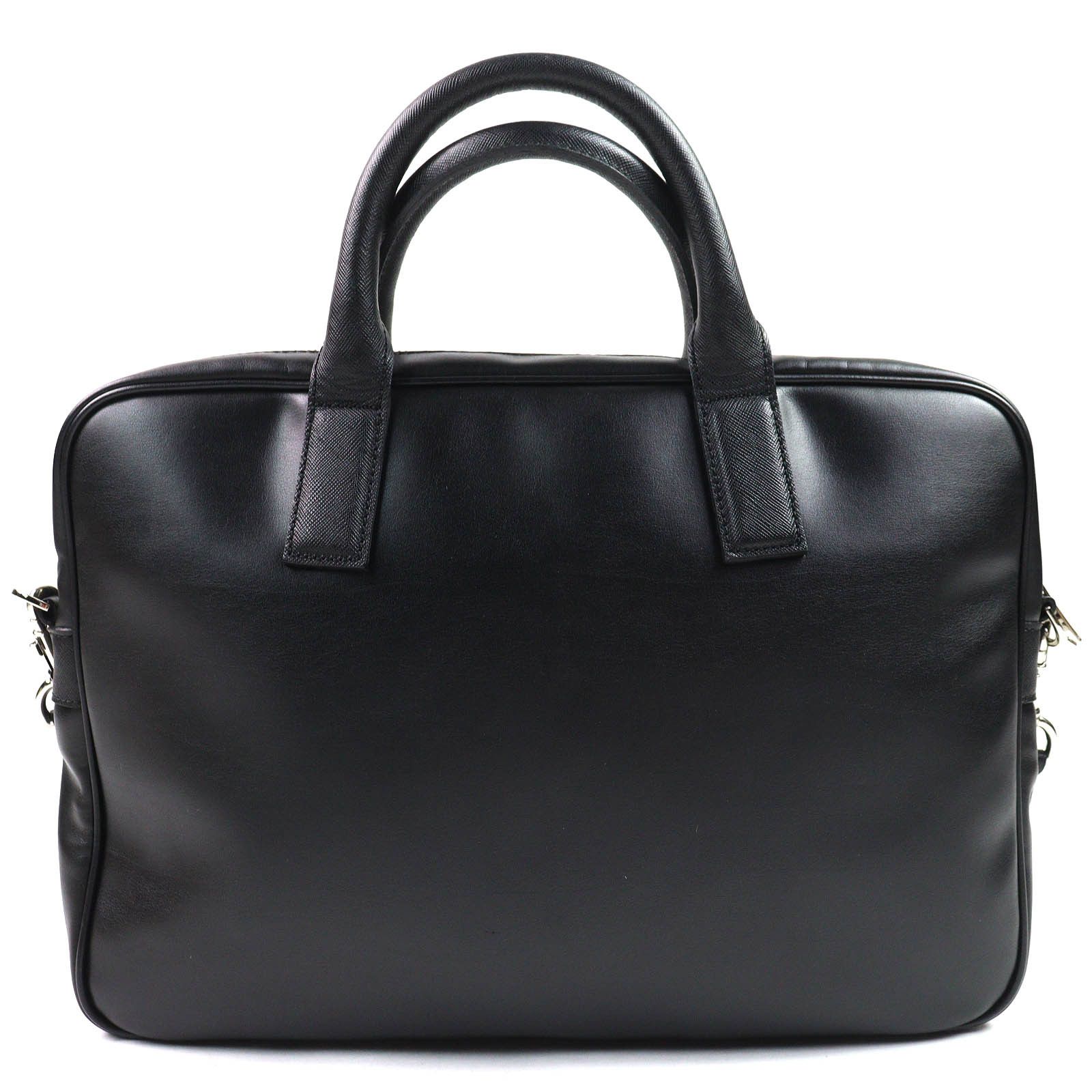 Paul Smith Paul Smith Paul Smith Briefcase Leather 2way Bag Leather Business Bag Size ONE SIZE - 2 Thumbnail