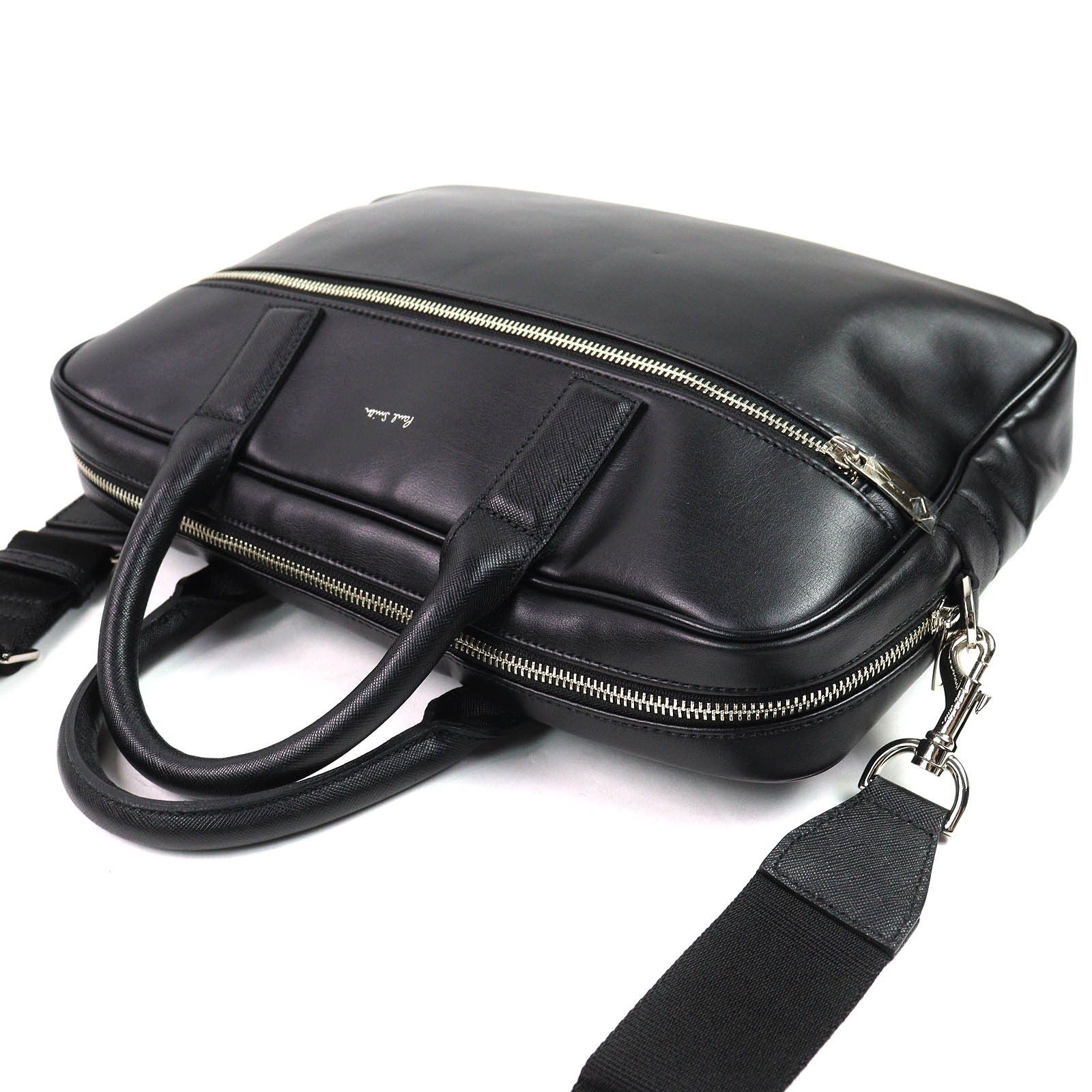 Paul Smith Paul Smith Paul Smith Briefcase Leather 2way Bag Leather Business Bag Size ONE SIZE - 4 Thumbnail