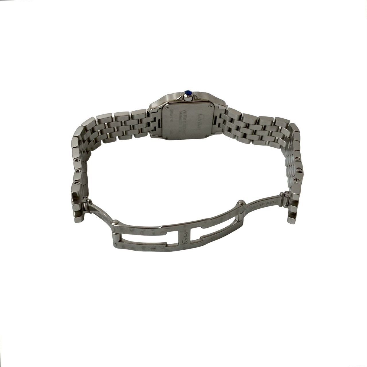 Cartier Cartier Cartier Santos Demoiselle Stainless Steel Watch Metal Quartz Size ONE SIZE - 4 Thumbnail