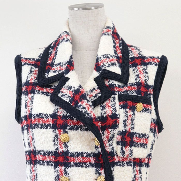 Gucci Gucci Gucci Tweed 2way Set Up Others Suits 652040 ZAGLK Size ONE SIZE - 11 Thumbnail