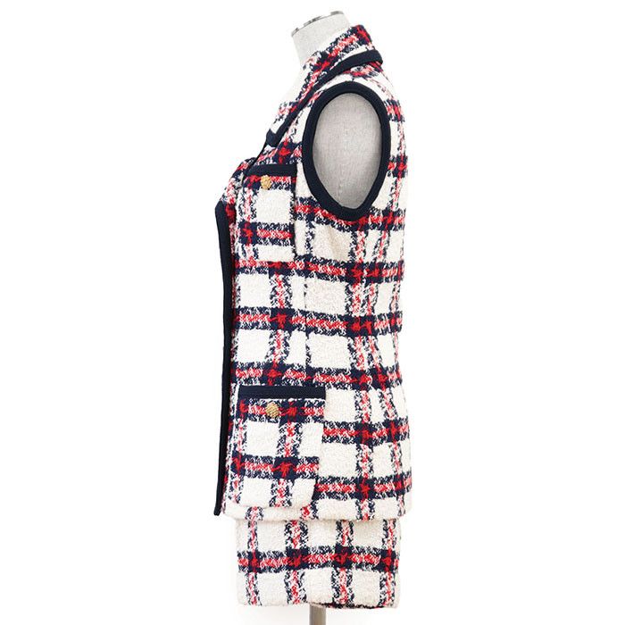 Gucci Gucci Gucci Tweed 2way Set Up Others Suits 652040 ZAGLK Size ONE SIZE - 12 Thumbnail