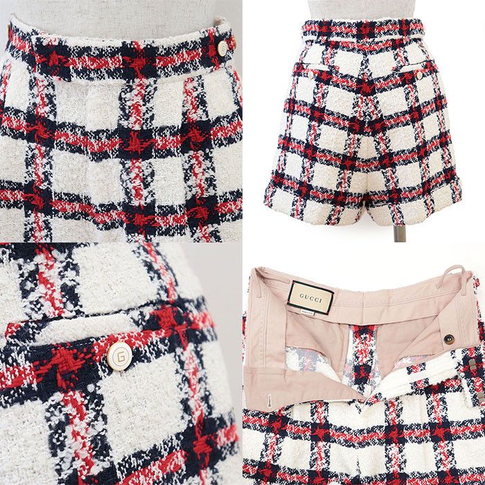 Gucci Gucci Gucci Tweed 2way Set Up Others Suits 652040 ZAGLK Size ONE SIZE - 8 Thumbnail