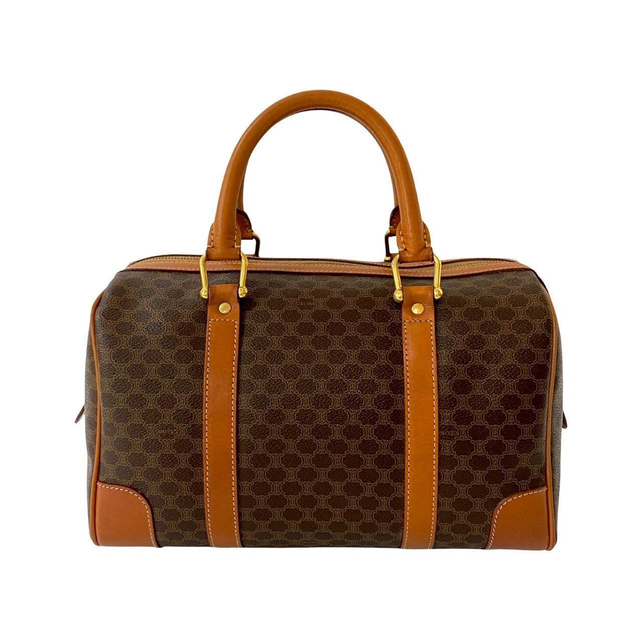Celine Celine Celine Macadam Blazon Trionphe Leather Handbag Leather Handbag Size ONE SIZE - 4 Thumbnail