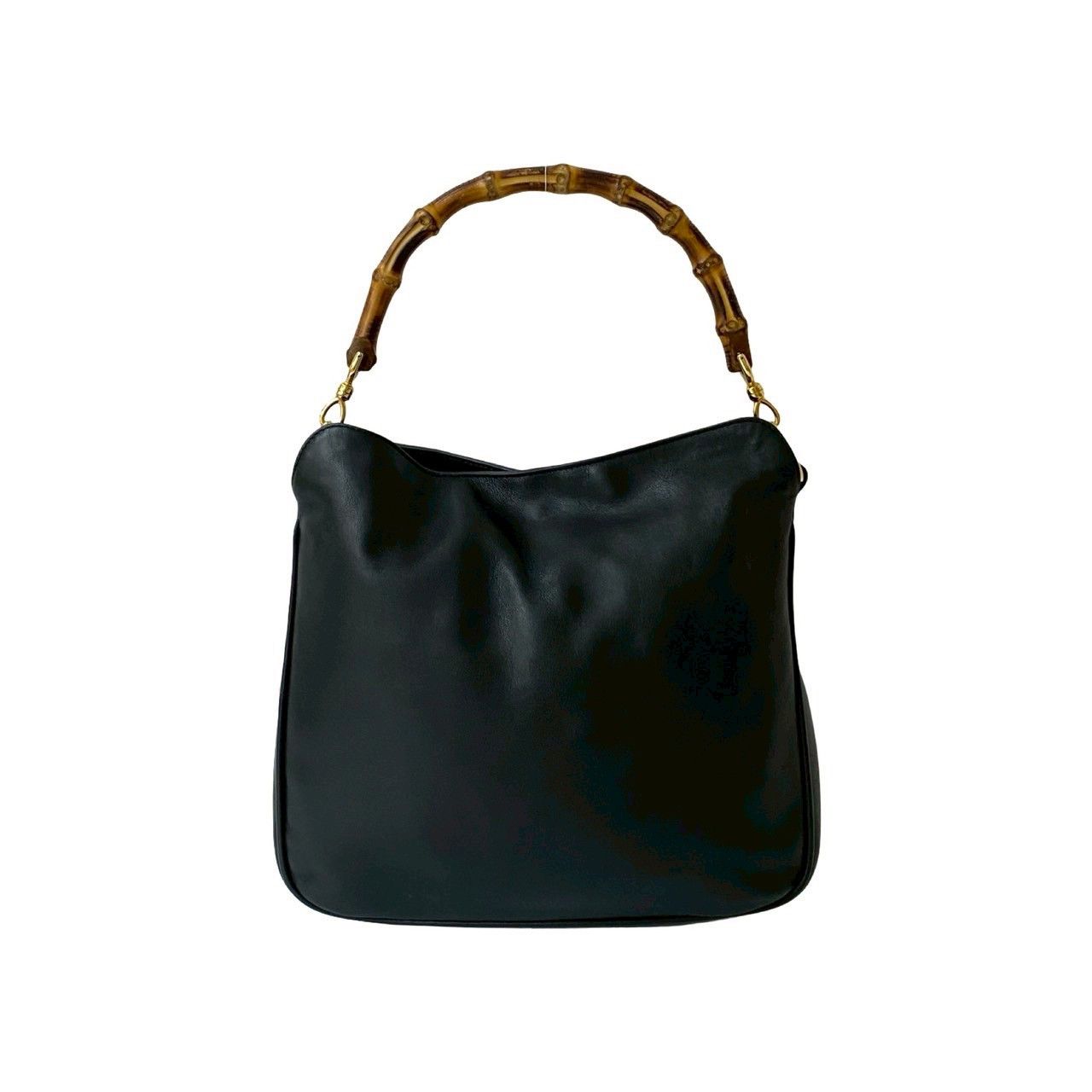 Gucci Gucci Gucci Bamboo Leather Handbag Leather Handbag Size ONE SIZE - 2 Thumbnail