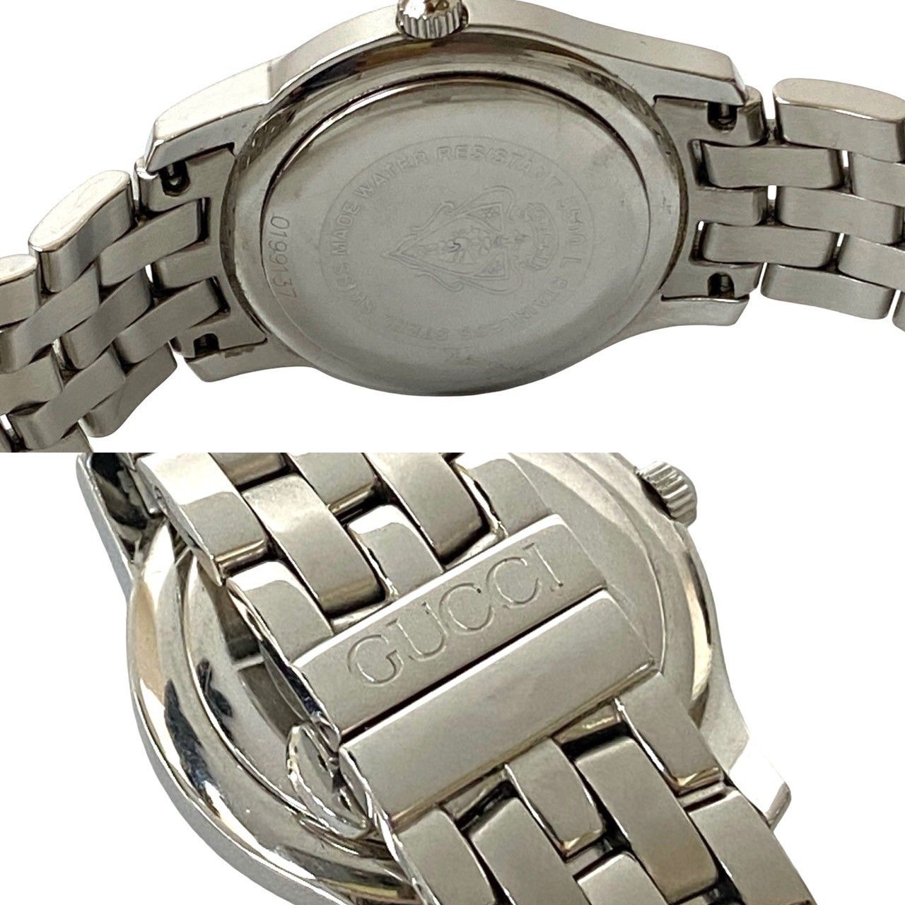 Gucci Gucci Gucci Old Gucci Stainless Steel Watch Metal Quartz Size ONE SIZE - 3 Thumbnail