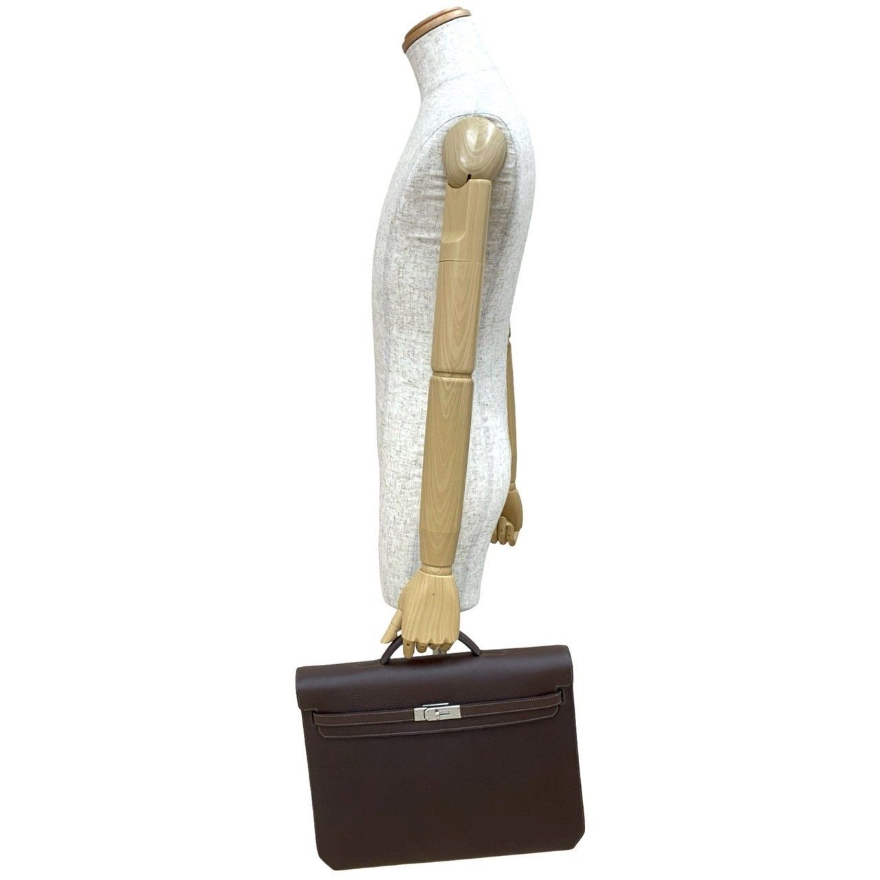 Hermes Hermes Hermes Kelly Depeches Togo Briefcase Leather Business Bag Stamp Z (2021) Size ONE SIZE - 3 Thumbnail