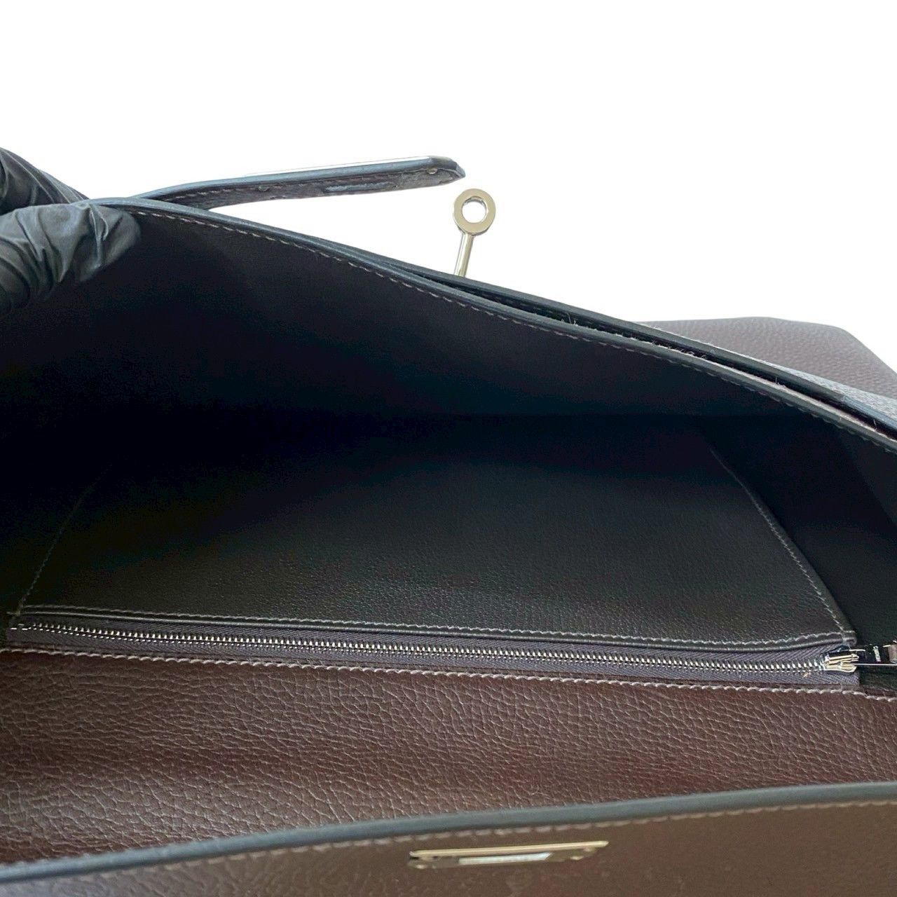Hermes Hermes Hermes Kelly Depeches Togo Briefcase Leather Business Bag Stamp Z (2021) Size ONE SIZE - 10 Thumbnail