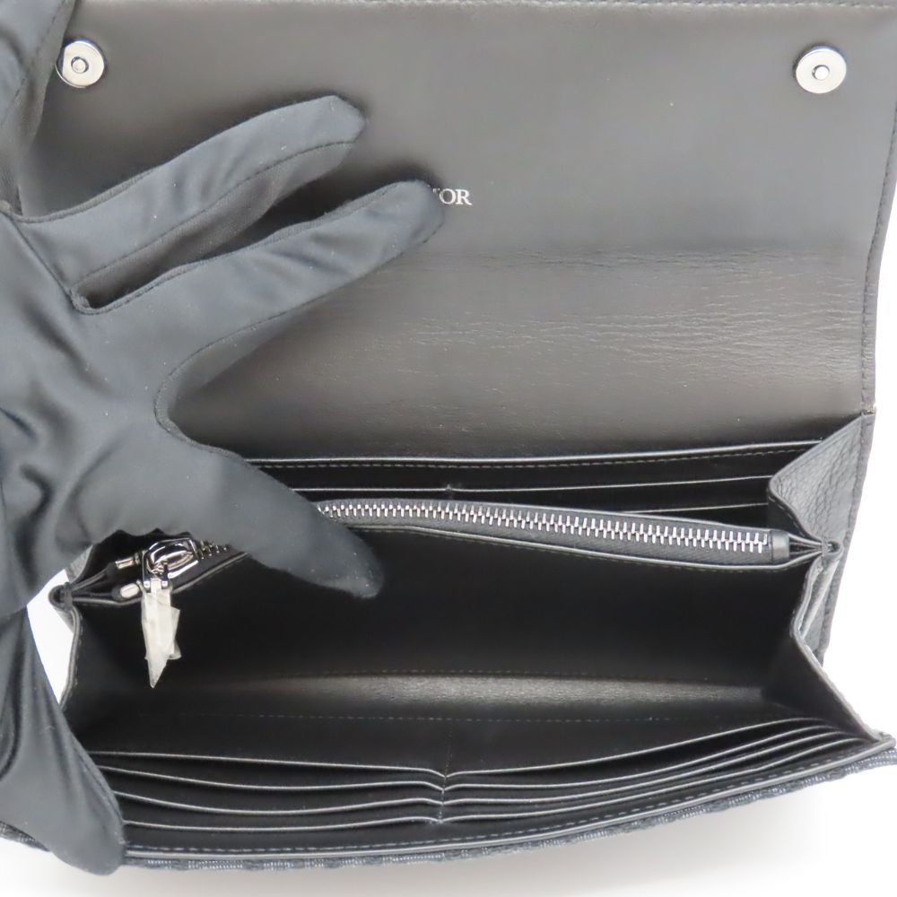 Dior Dior Dior Long Wrap Wallet Jacquard Long Wallet Others Long Wallet 2ESBC312YSE DUTY FREE for USA Size ONE SIZE - 11 Thumbnail