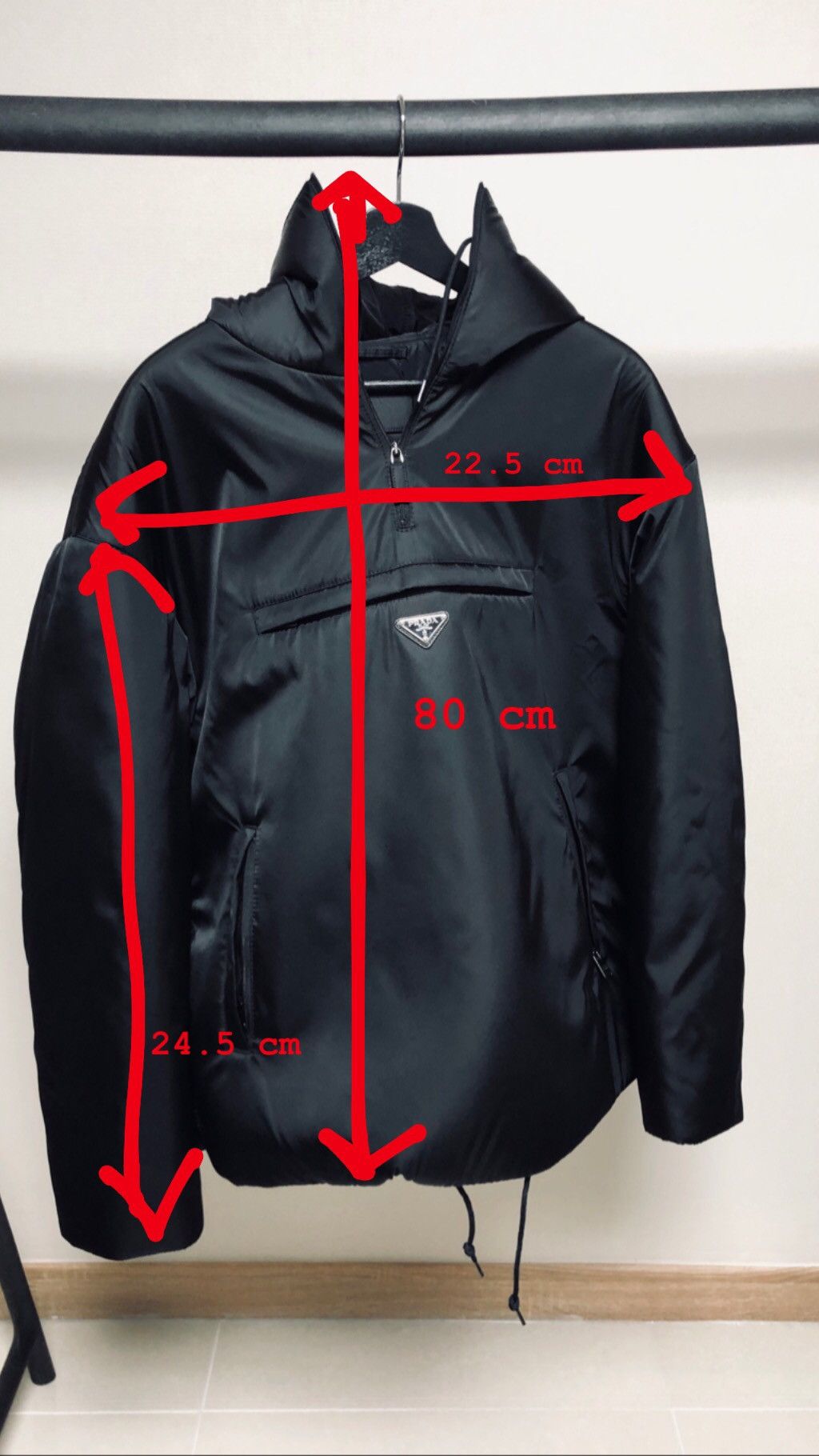 Prada pullover jacket store