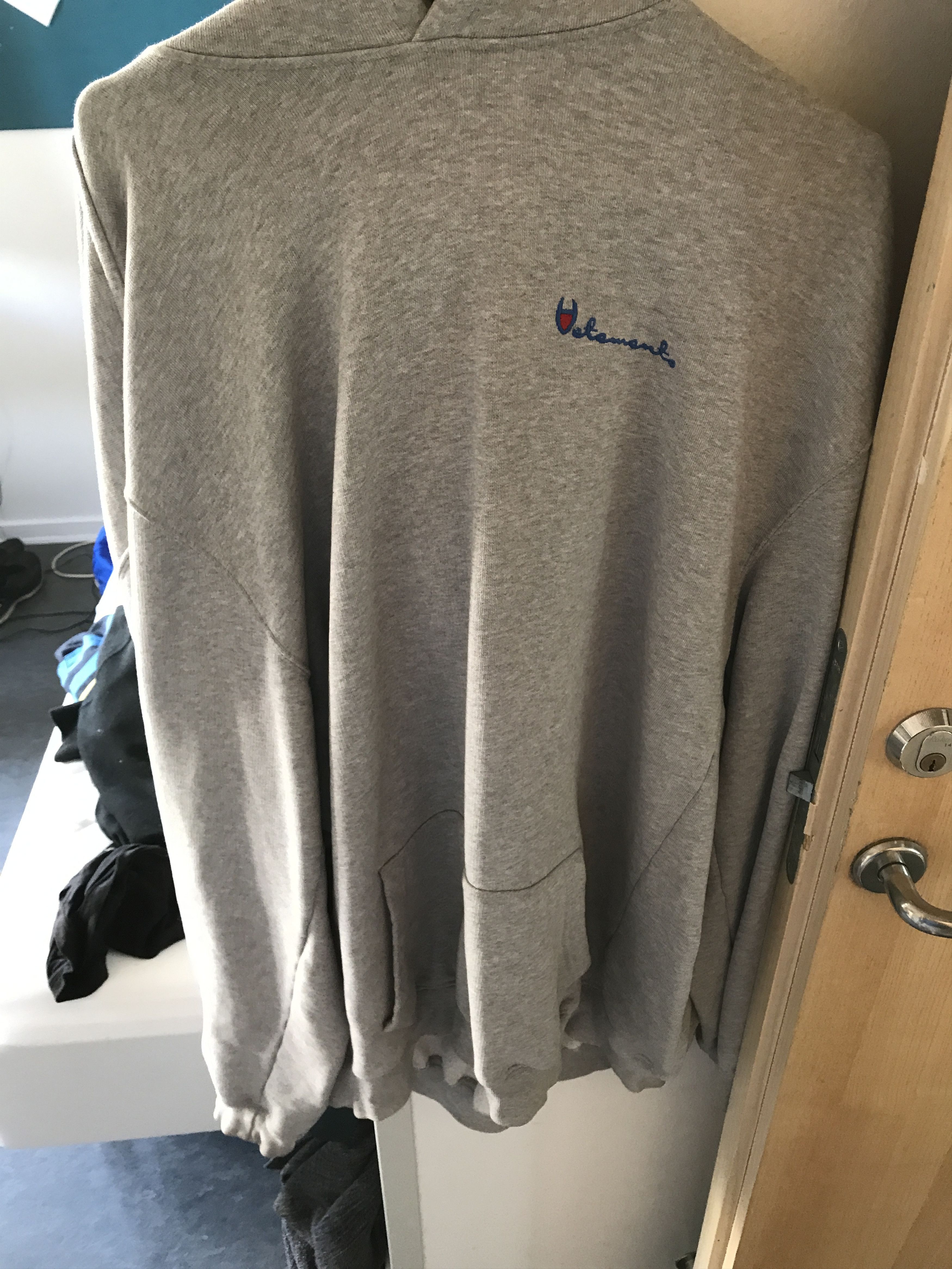 Vetements Vetements x Champion hoodie Grailed