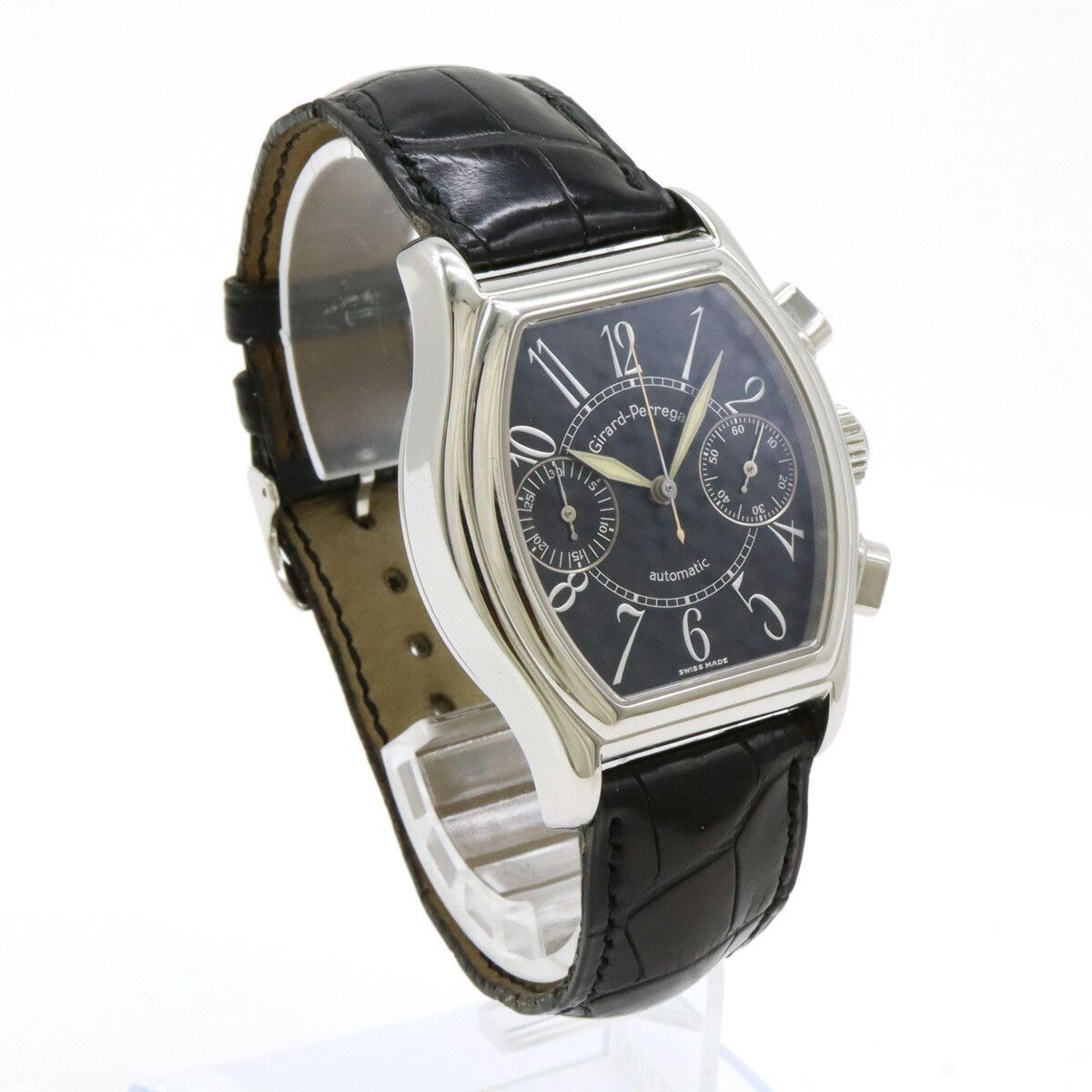 Other Other Girard-Perregaux Richeville Stainless Steel Automatic Chronograph Metal Automatic 27500.0.11 Size ONE SIZE - 3 Thumbnail