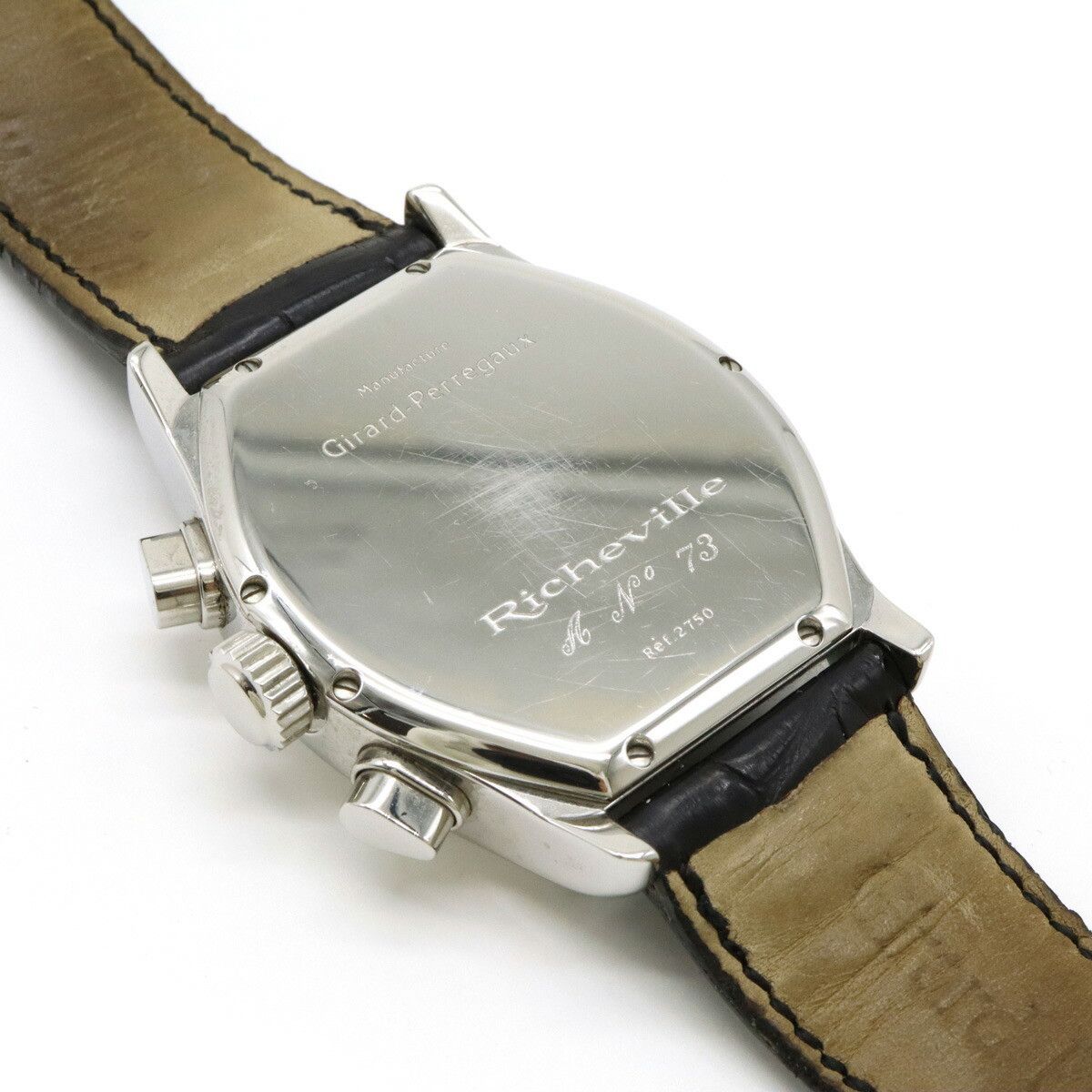 Other Other Girard-Perregaux Richeville Stainless Steel Automatic Chronograph Metal Automatic 27500.0.11 Size ONE SIZE - 6 Thumbnail