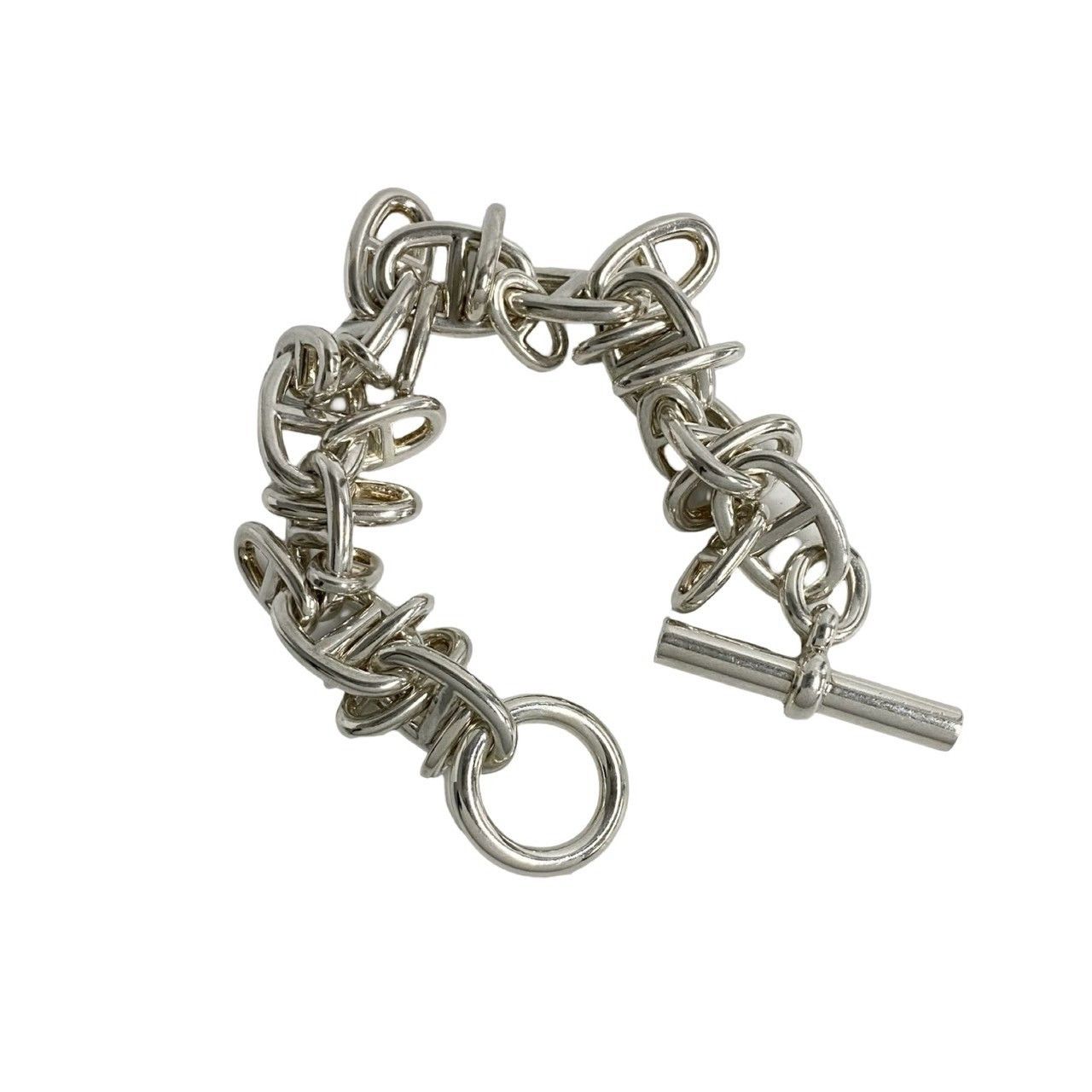 Hermes Hermes Hermes Tantamar Silver 925 Bracelet Metal Bracelet Size ONE SIZE - 2 Thumbnail