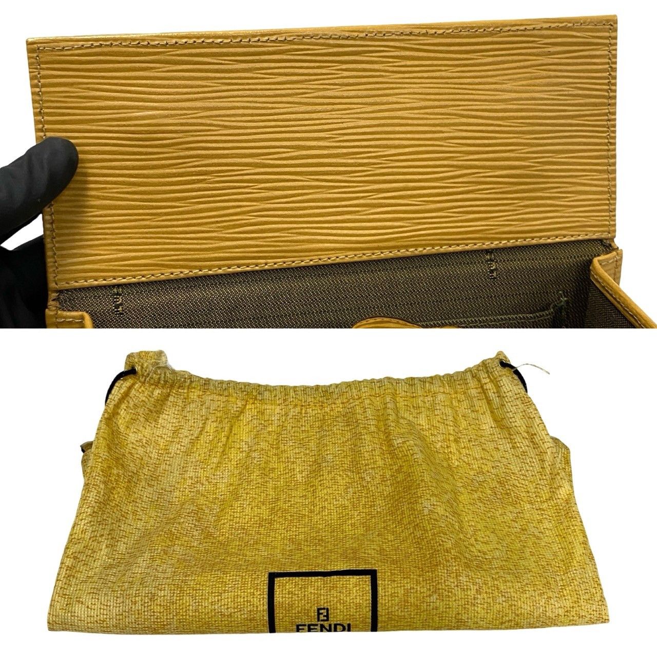 Fendi Fendi Fendi Epi Leather 2way Handbag Leather Shoulder Bag DUTY FREE for USA Size ONE SIZE - 10 Thumbnail