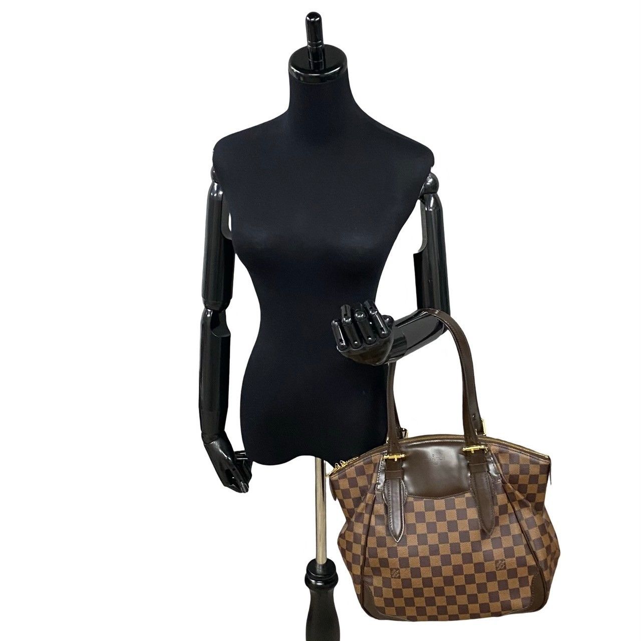 Louis Vuitton Louis Vuitton Louis Vuitton Verona MM Damier Handbag Canvas Handbag DUTY FREE for USA Size ONE SIZE - 3 Thumbnail