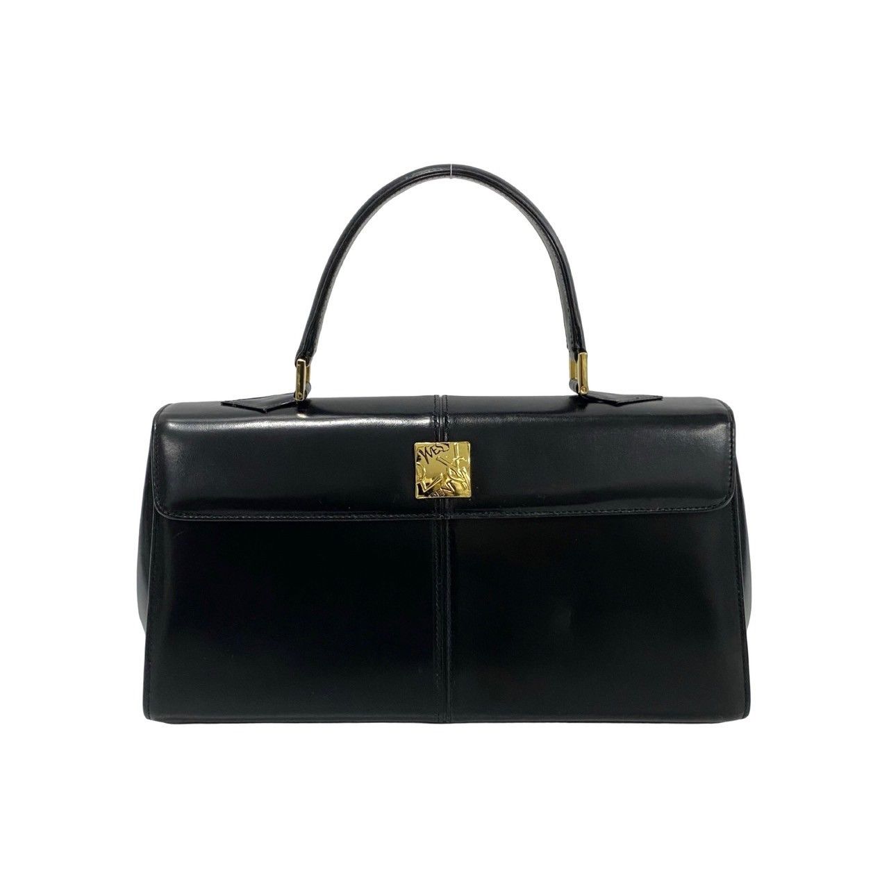 Yves Saint Laurent Yves Saint Laurent Yves Saint Laurent YSL Logo Calf Leather Handbag Leather Handbag Size ONE SIZE - 2 Thumbnail