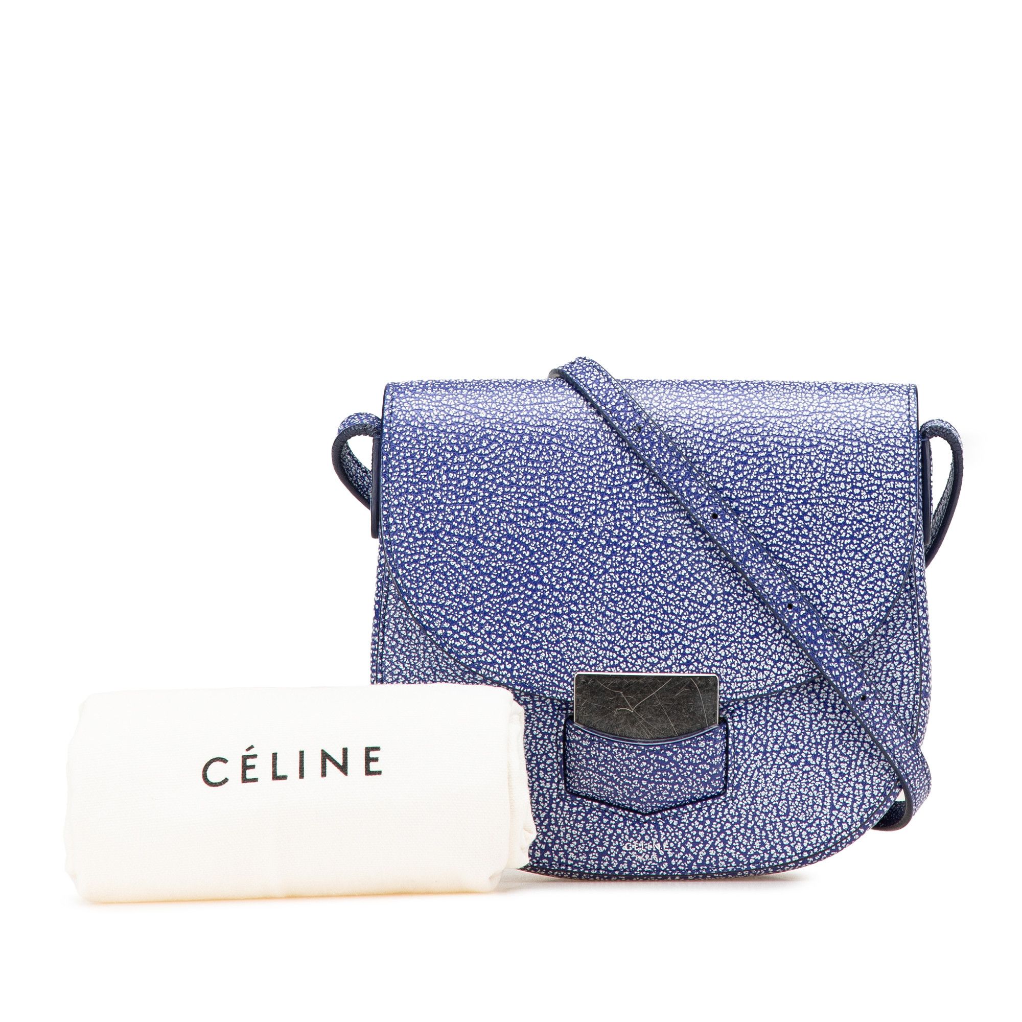Celine Celine Small Goatskin Trotteur Crossbody Size ONE SIZE - 16 Thumbnail