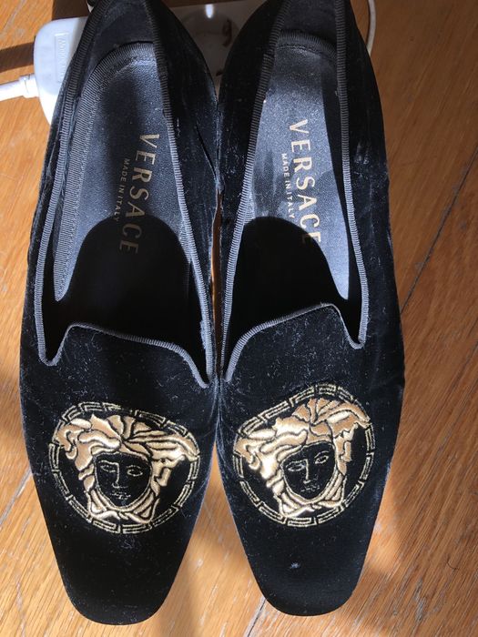 Versace on sale smoking slippers