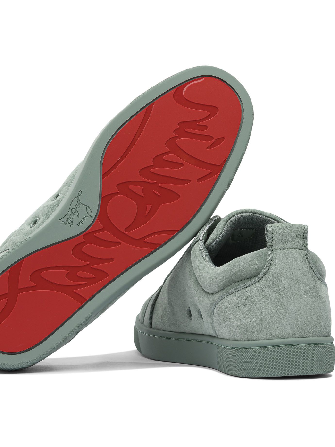 【関税込み】LOUIS JUNIOR ORLATO FLAT VEAU VELOURS DS/GG Louis Junior Spikes - Sneakers - Veau velours - Black - Men