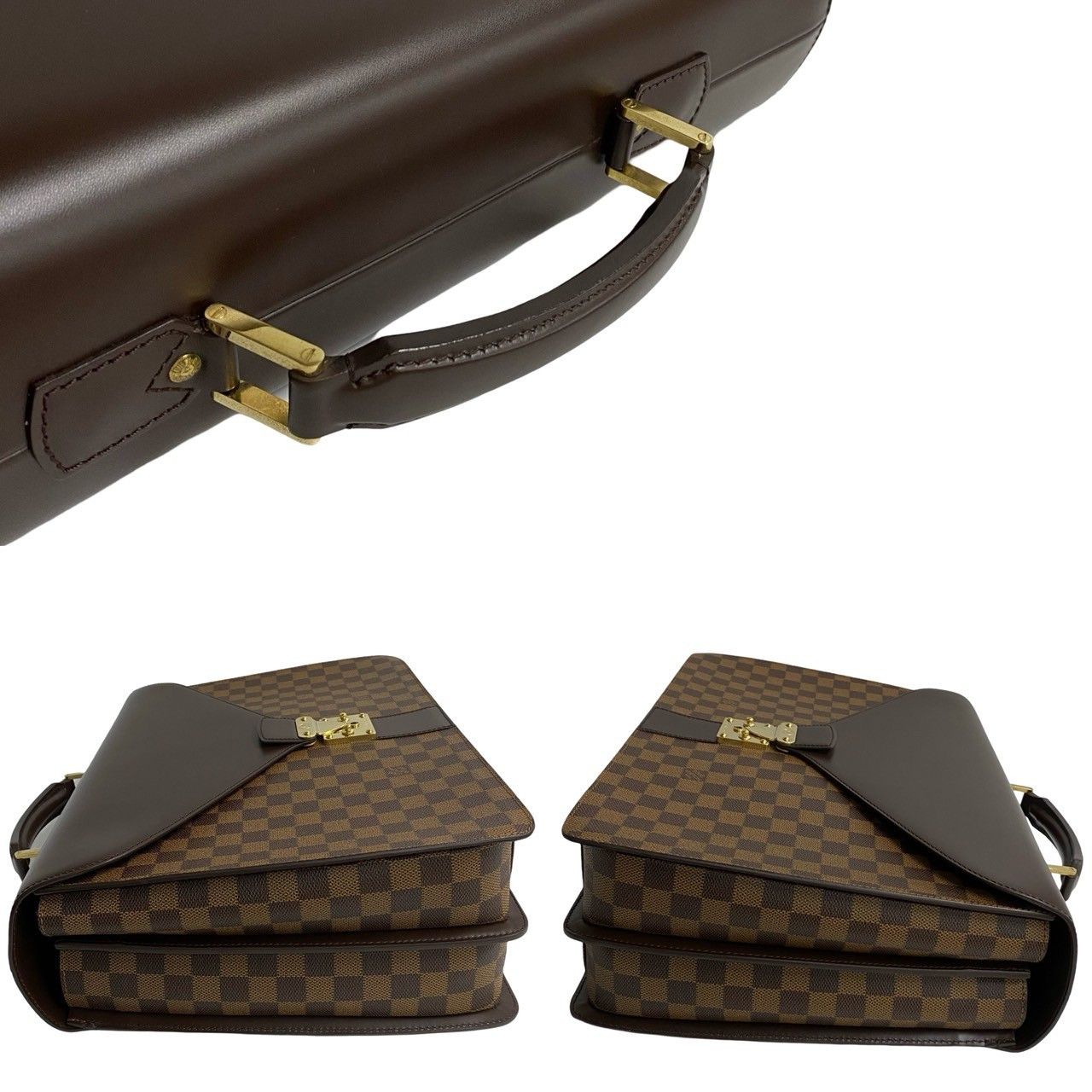 Louis Vuitton Louis Vuitton Louis Vuitton Ambassador Damier Briefcase Canvas Business Bag Size ONE SIZE - 6 Thumbnail