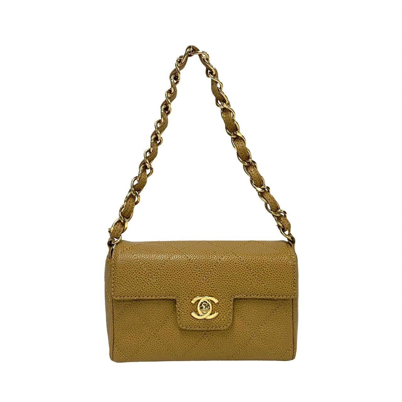 Chanel Chanel Chanel Matelasse Caviar Skin Mini Handbag Leather Handbag Size ONE SIZE - 2 Thumbnail