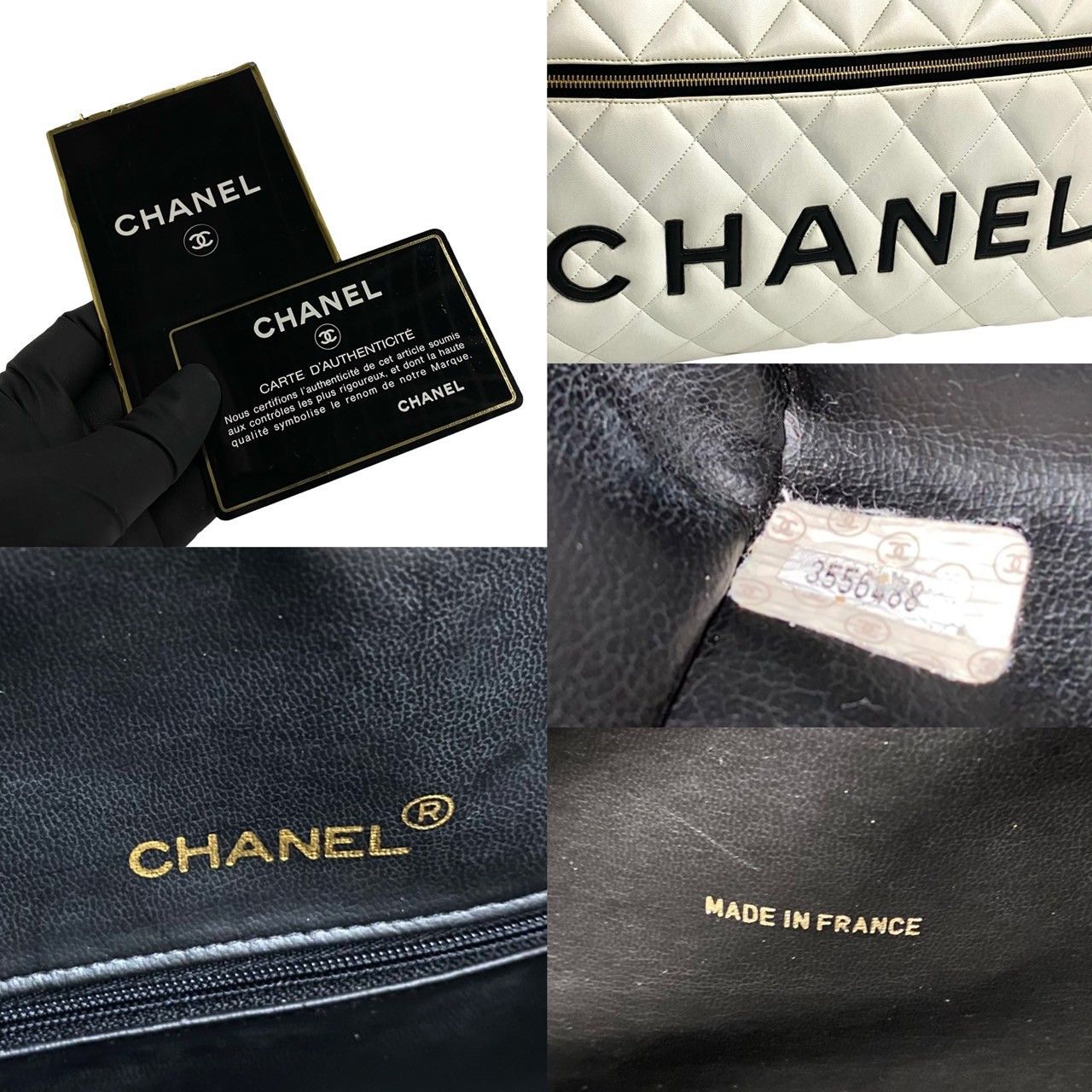 Chanel Chanel Chanel Matelasse Sports Line Leather Boston Bag Leather Travel Bag Size ONE SIZE - 4 Thumbnail
