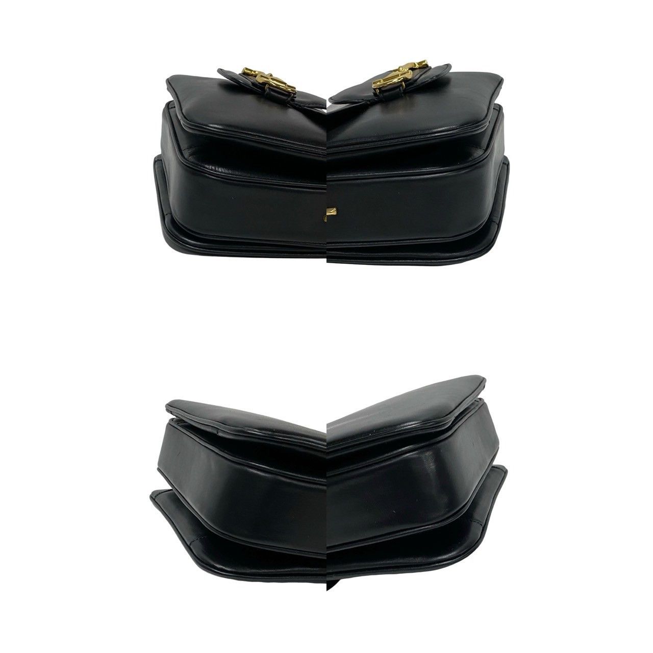 Celine Celine Celine Horsebit Leather Shoulder Bag Leather Shoulder Bag Size ONE SIZE - 8 Thumbnail