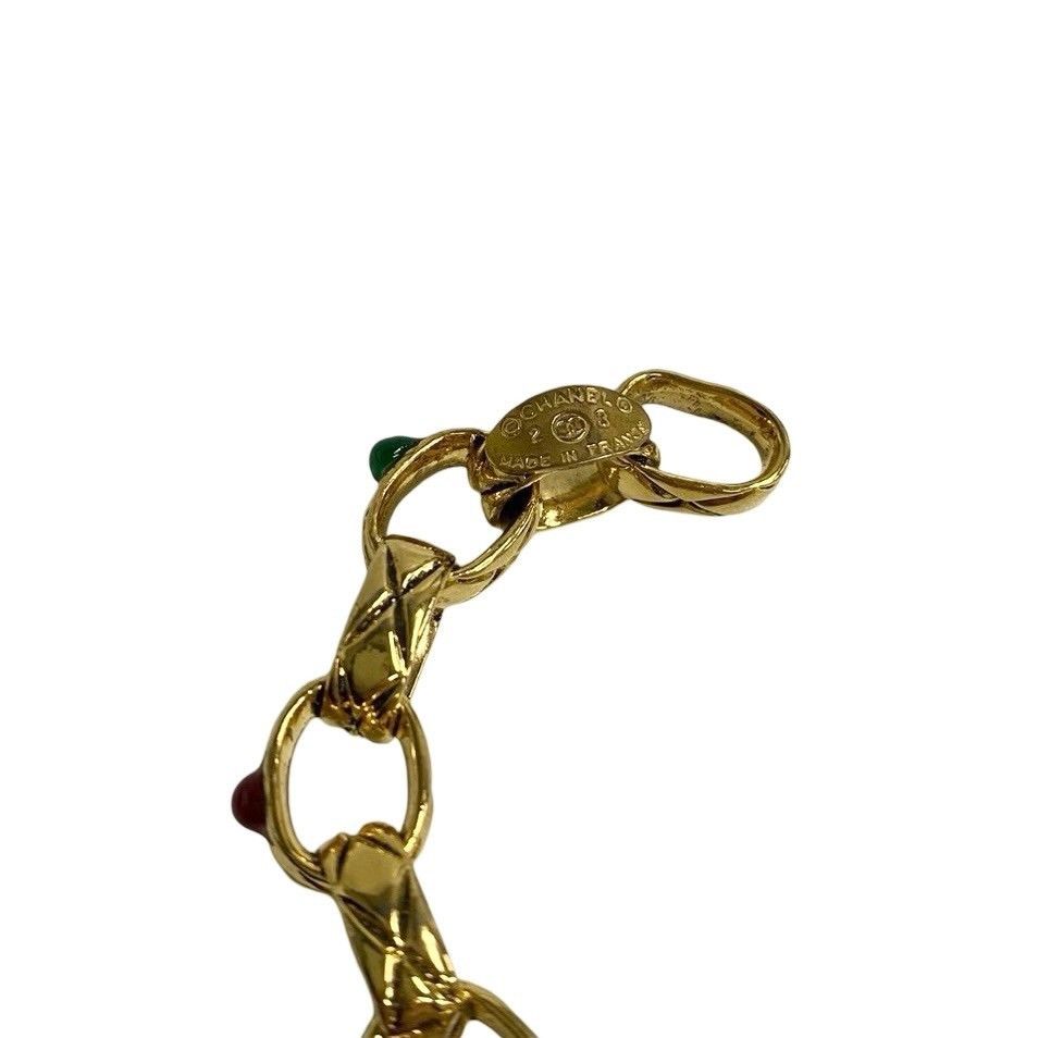Chanel Chanel Chanel Gripoix Bangle Accessory Metal Bangle Size ONE SIZE - 3 Thumbnail
