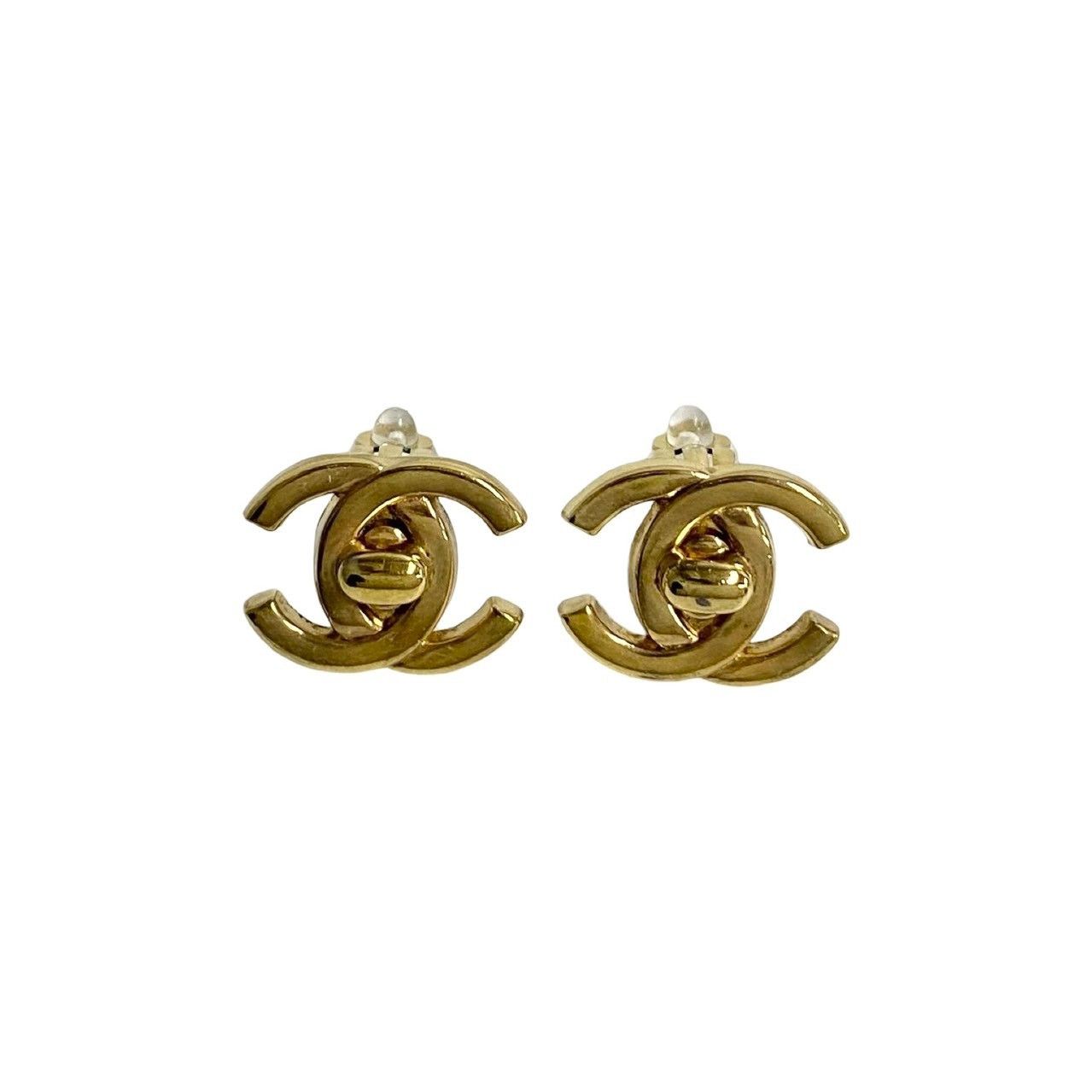 Chanel Chanel Chanel Coco Mark Earrings Metal Earrings Size ONE SIZE - 2 Thumbnail