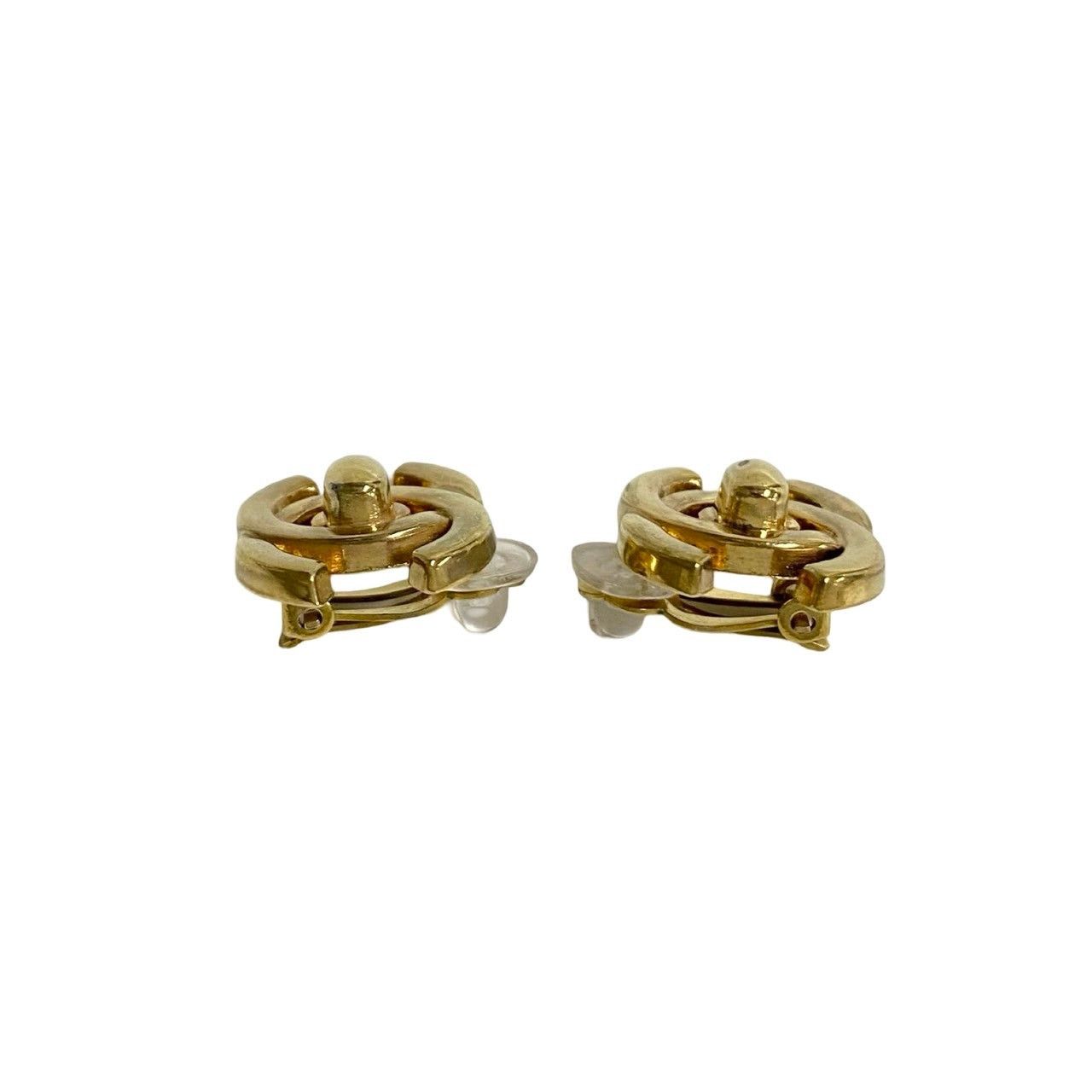 Chanel Chanel Chanel Coco Mark Earrings Metal Earrings Size ONE SIZE - 4 Thumbnail