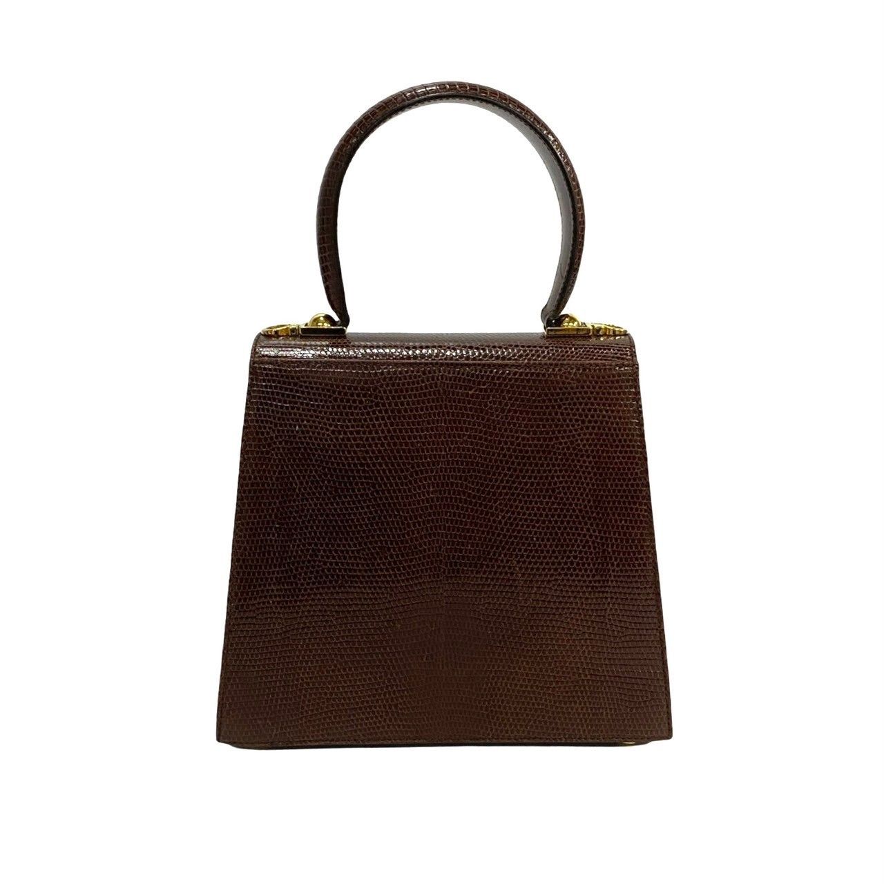 Salvatore Ferragamo Salvatore Ferragamo Salvatore Ferragamo Gancini Lizard 2way Bag Leather Shoulder Bag DUTY FREE for USA Size ONE SIZE - 5 Thumbnail