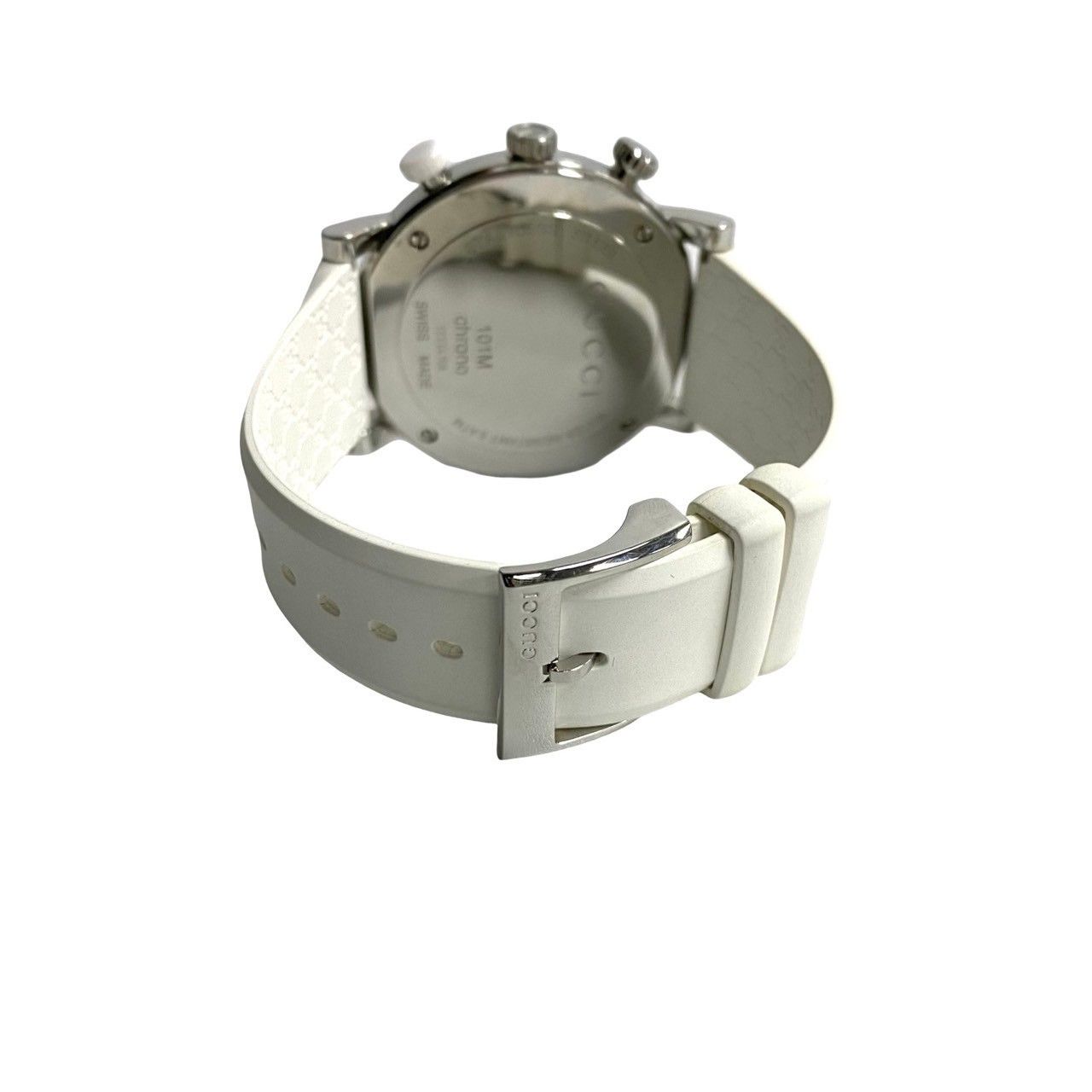 Gucci Gucci Gucci G Chrono Stainless Steel Watch Metal Quartz Size ONE SIZE - 5 Thumbnail