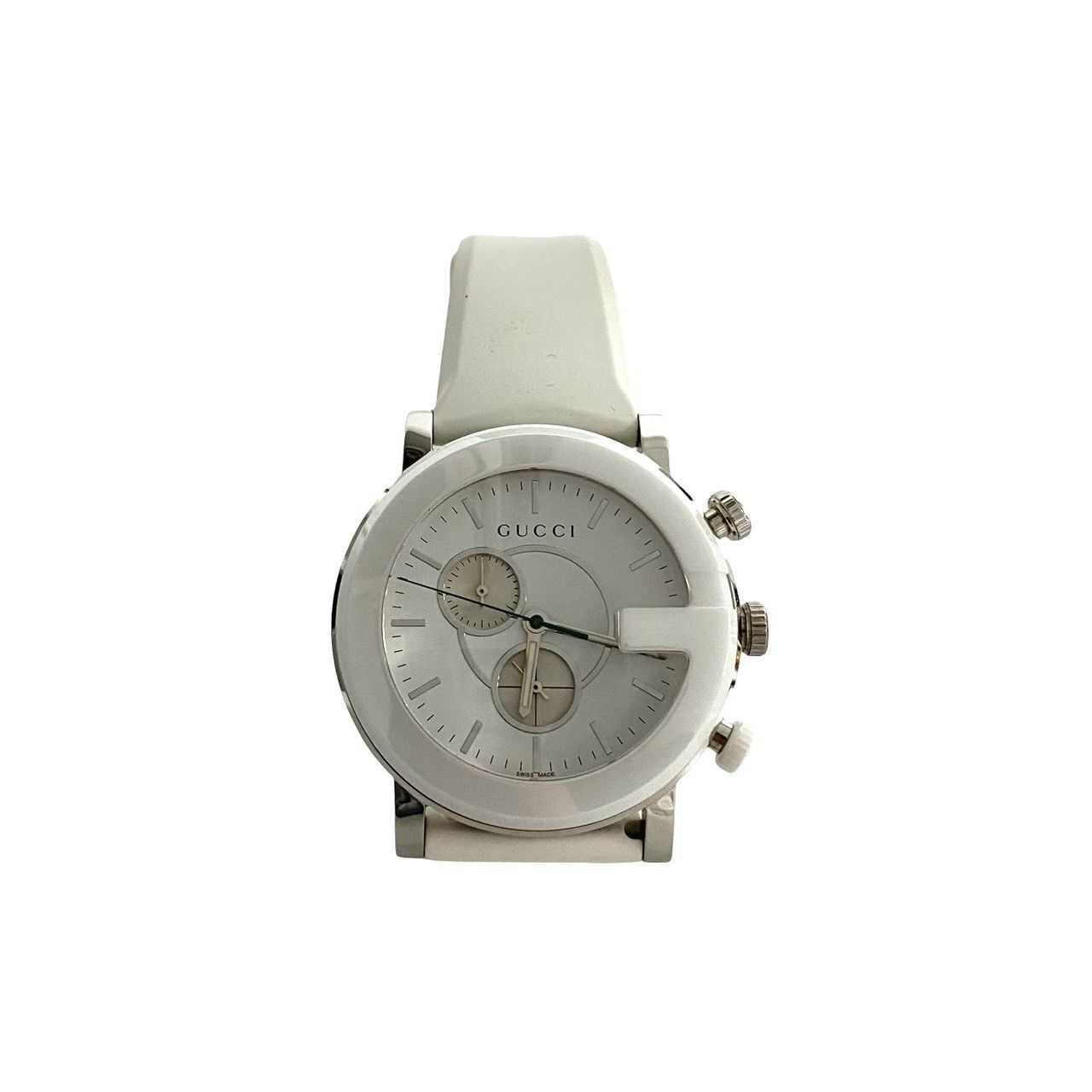 Gucci Gucci Gucci G Chrono Stainless Steel Watch Metal Quartz Size ONE SIZE - 3 Thumbnail