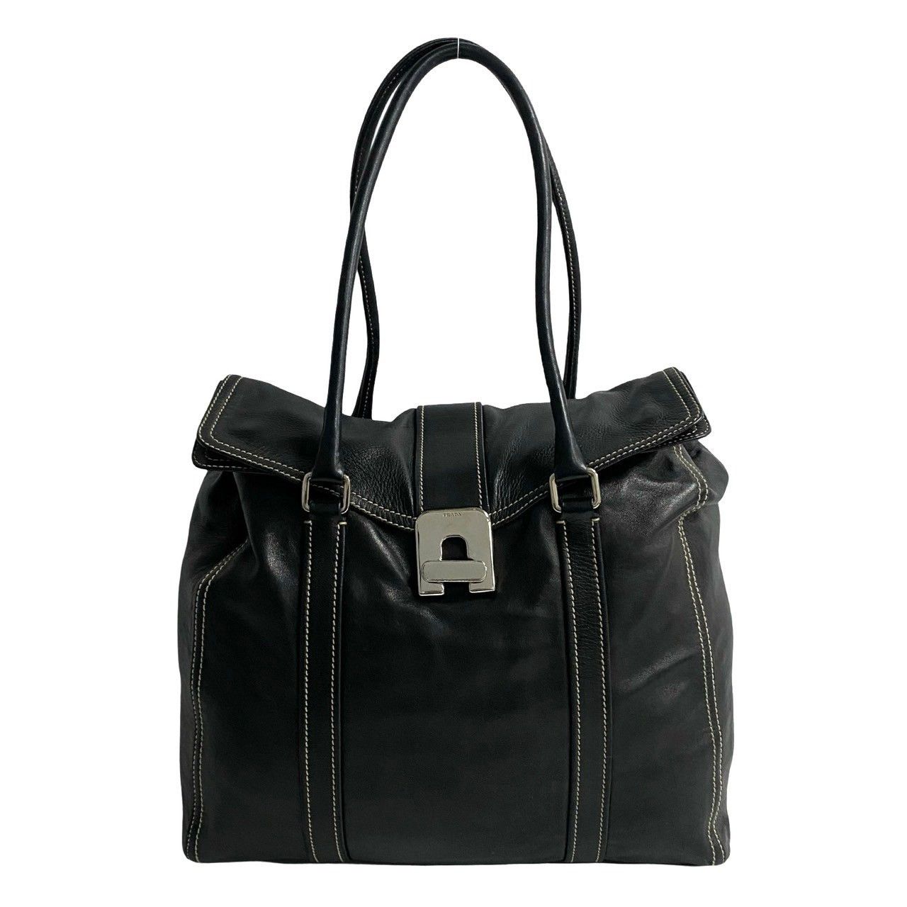 Prada Prada Prada Leather 2way Bag Leather Tote Bag Size ONE SIZE - 2 Thumbnail