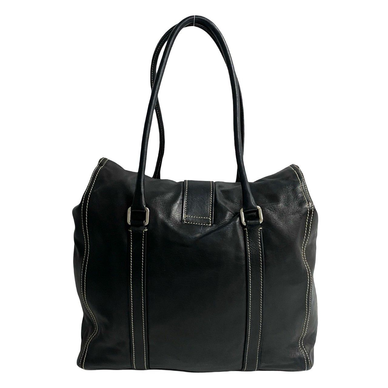 Prada Prada Prada Leather 2way Bag Leather Tote Bag Size ONE SIZE - 5 Thumbnail