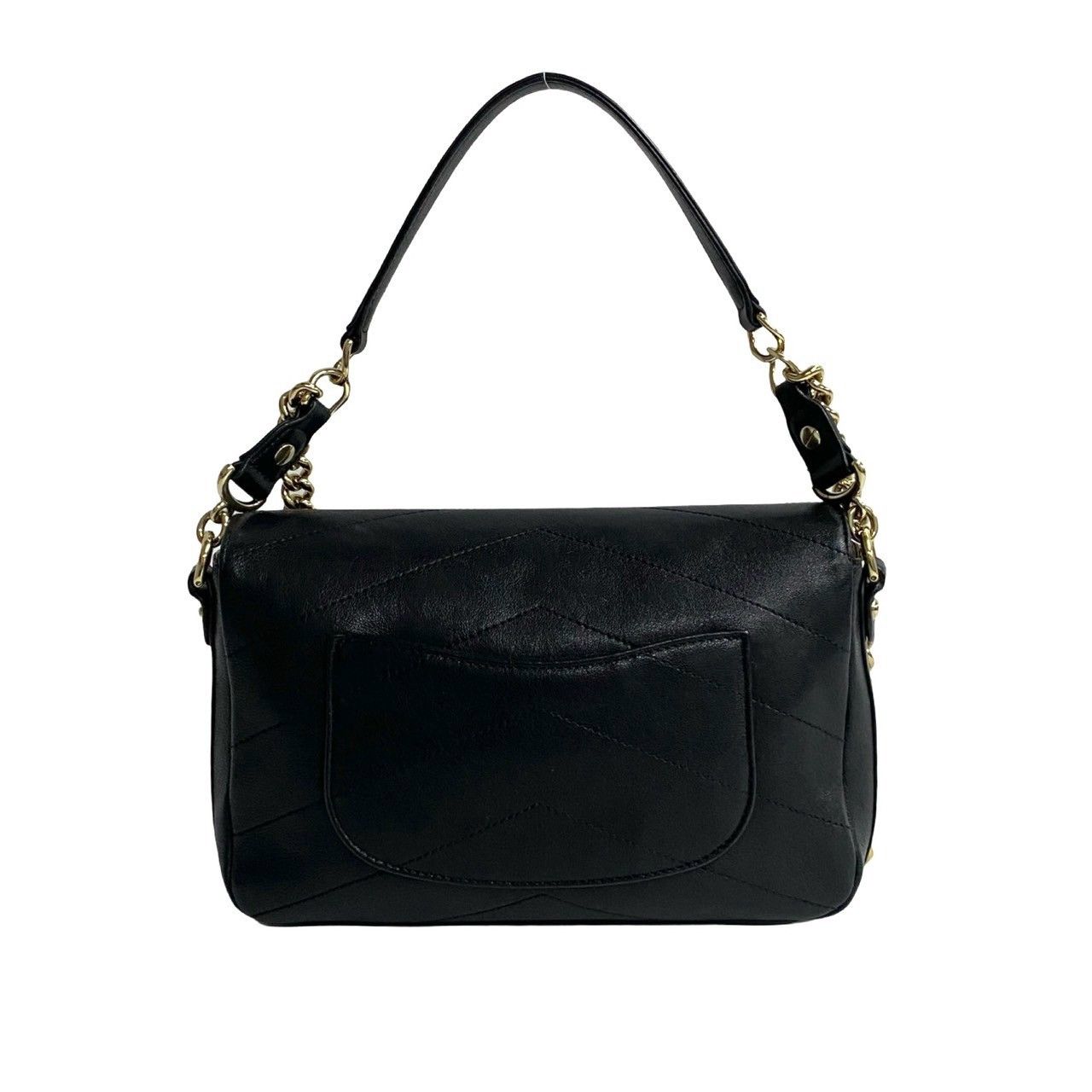 Chanel Chanel Chanel Coco Mark V Stitch Leather 2way Bag Leather Shoulder Bag Size ONE SIZE - 5 Thumbnail