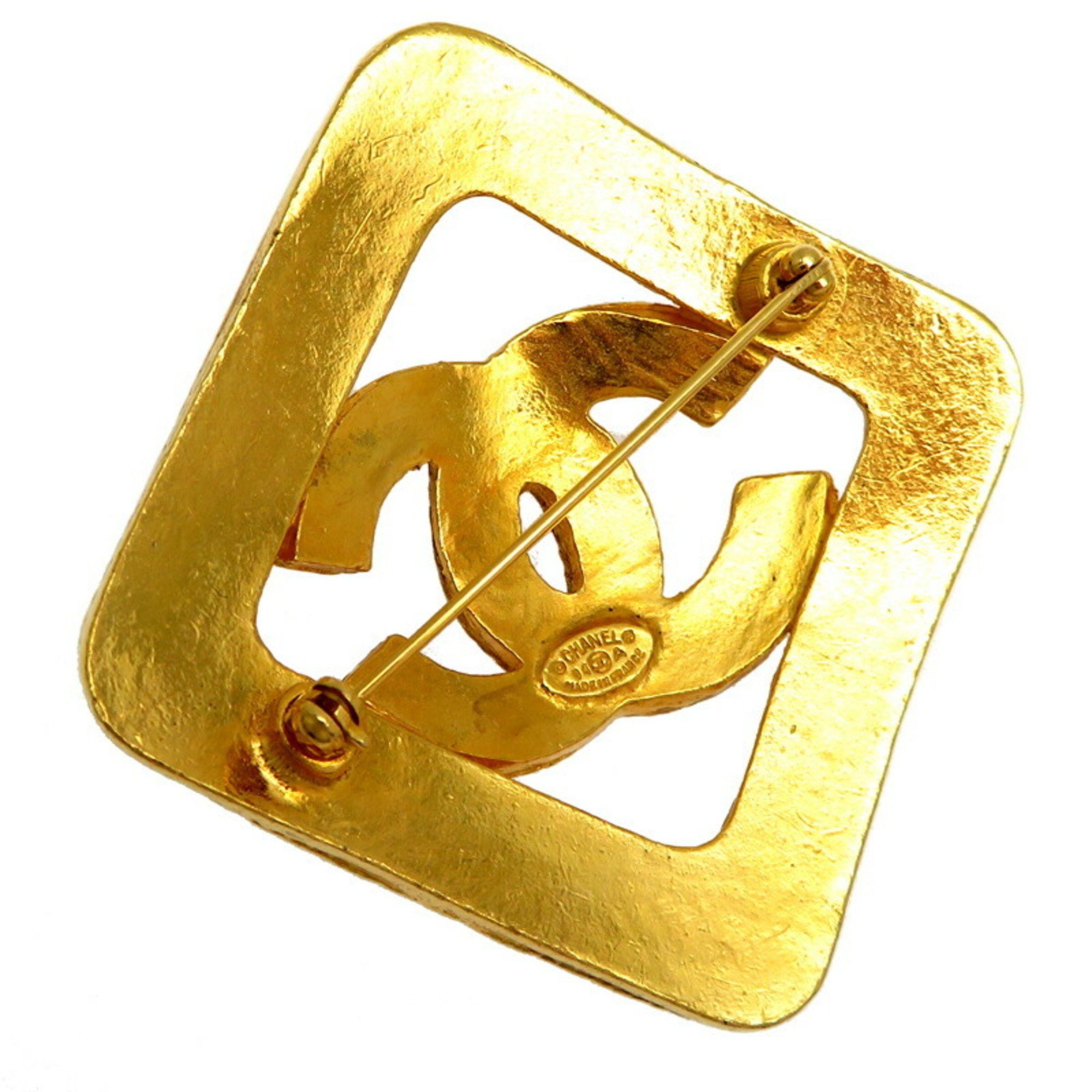 Chanel Chanel Coco Mark brooch Size ONE SIZE - 2 Thumbnail