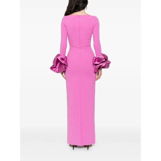 Solace London SOLACE LONDON Women Dresses OS40014 BEPIN PINK Size M / US 6-8 / IT 42-44 - 4 Thumbnail