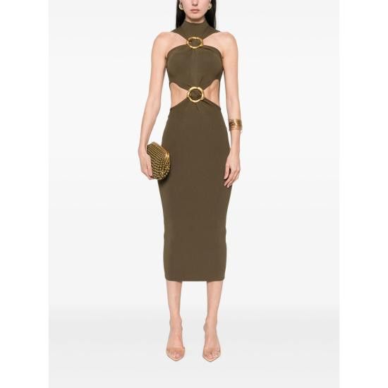Cult Gaia CULT GAIA Women Dresses KD3863YN2051 AMBAR NYMPH GREEN Size M / US 6-8 / IT 42-44 - 4 Thumbnail