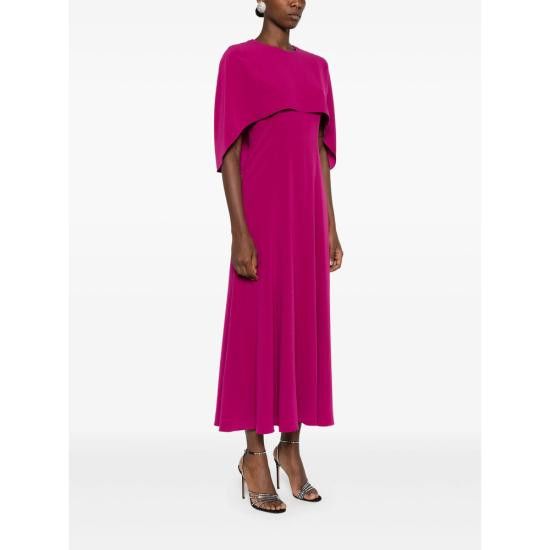 Roland Mouret ROLAND MOURET Women Dresses 066M SP DP DAPIN PINK Size XS / US 0-2 / IT 36-38 - 5 Thumbnail