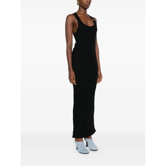 Jean Paul Gaultier JEAN PAUL GAULTIER Women Dresses DR067 J014 00 BLACK Size M / US 6-8 / IT 42-44 - 5 Thumbnail