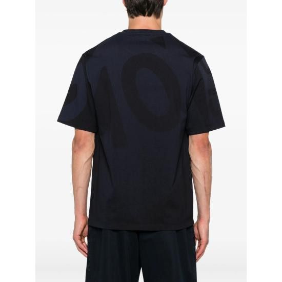 Salvatore Ferragamo SALVATORE FERRAGAMO Men T-Shirts 144857 0786383 BLU BLUE Size US M / EU 48-50 / 2 - 3 Thumbnail