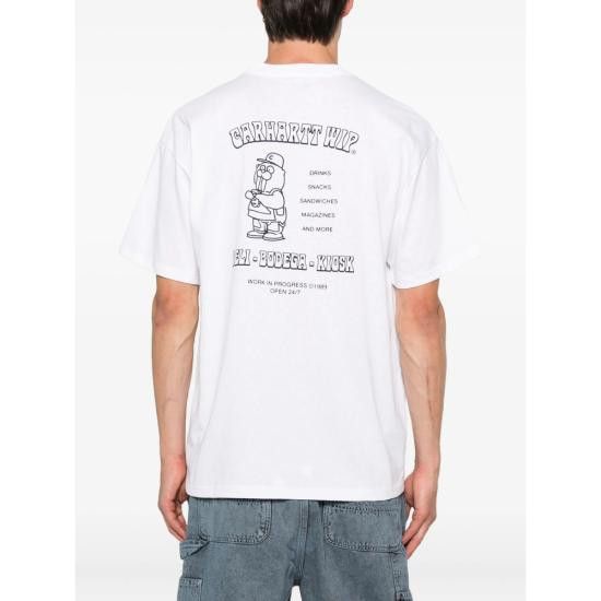 Carhartt CARHARTT Men T-Shirts I035230 02XX WHITE Size US S / EU 44-46 / 1 - 2 Thumbnail