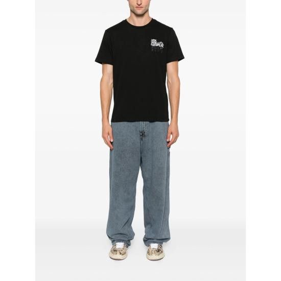 Kenzo KENZO Men T-Shirts FF65TS1524SI 99J BLACK Size US L / EU 52-54 / 3 - 2 Thumbnail