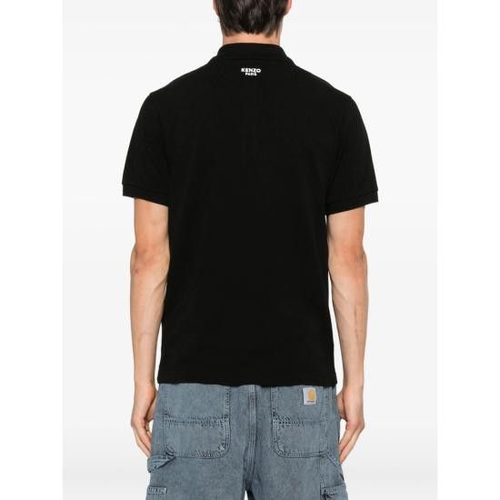 Kenzo KENZO Men Polo Shirts FF65PO1534PU 99J BLACK Size US L / EU 52-54 / 3 - 2 Thumbnail